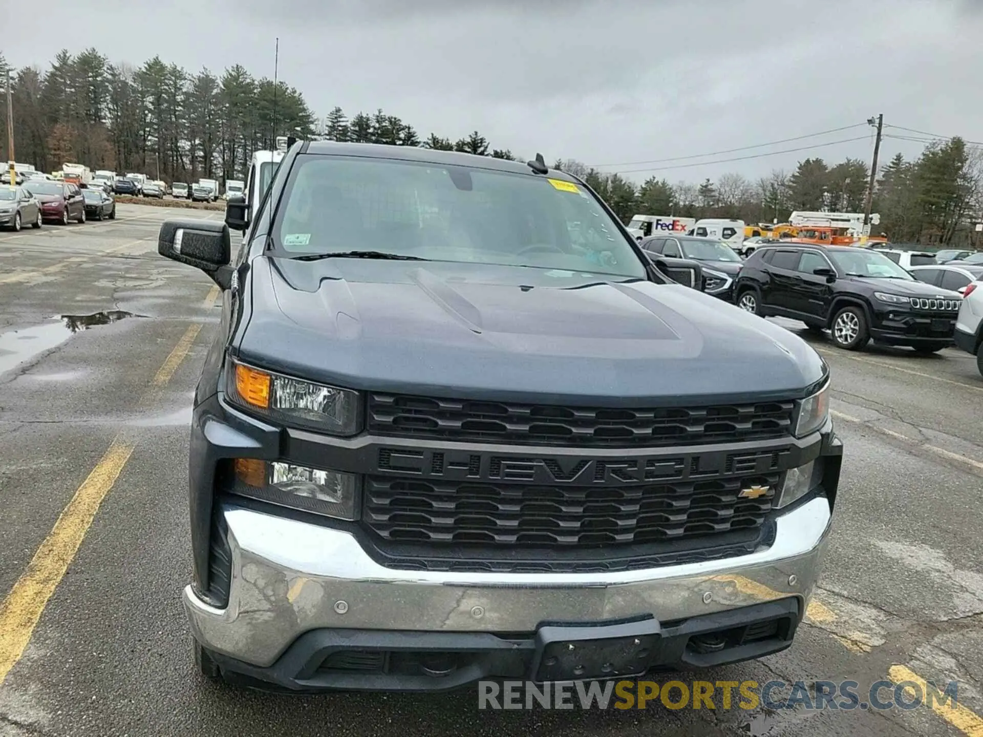 42 Photograph of a damaged car 1GCRWAEH2KZ280657 CHEVROLET SILVERADO 2019