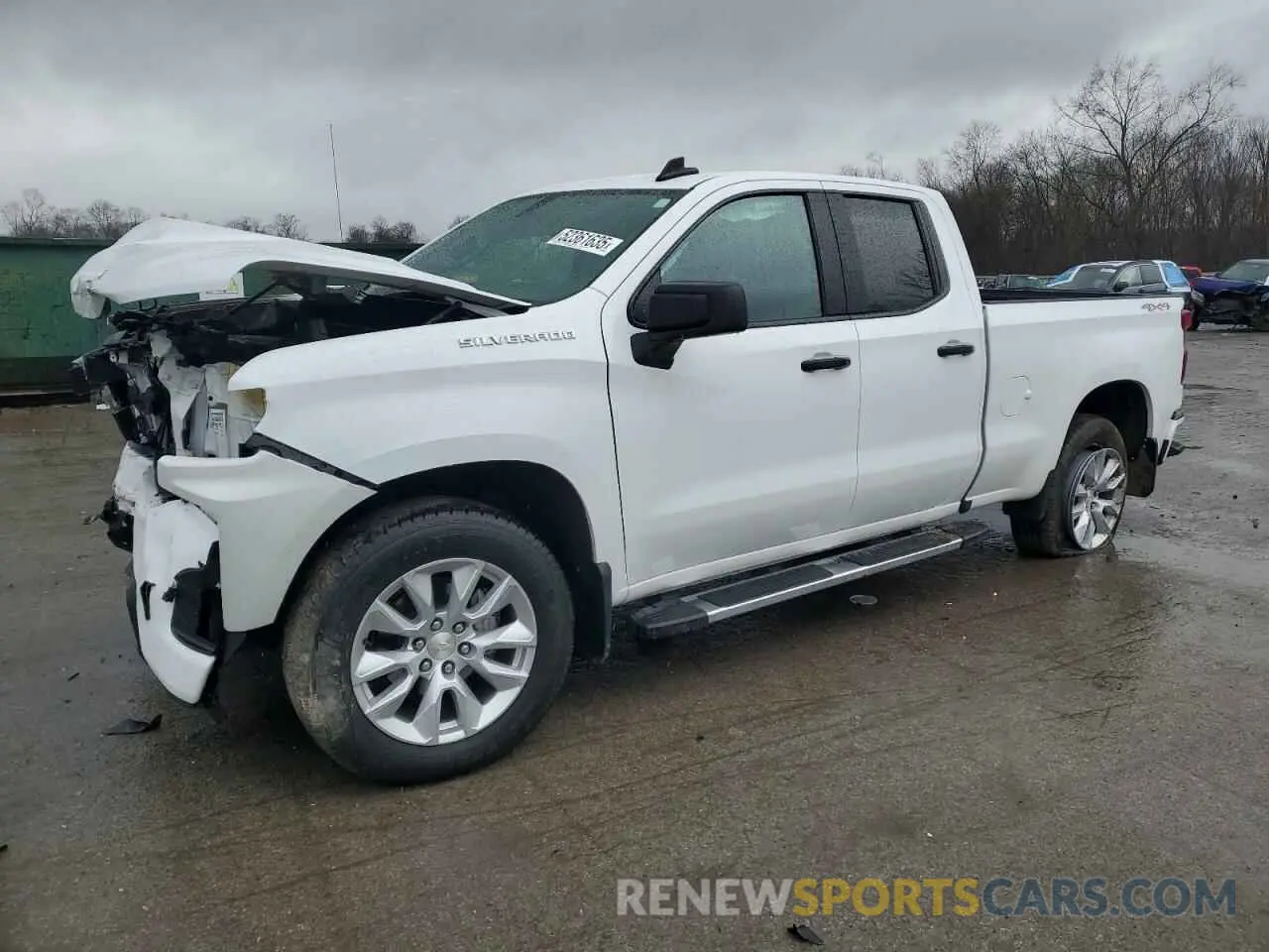 1 Photograph of a damaged car 1GCRYBEF5KZ344205 CHEVROLET SILVERADO 2019