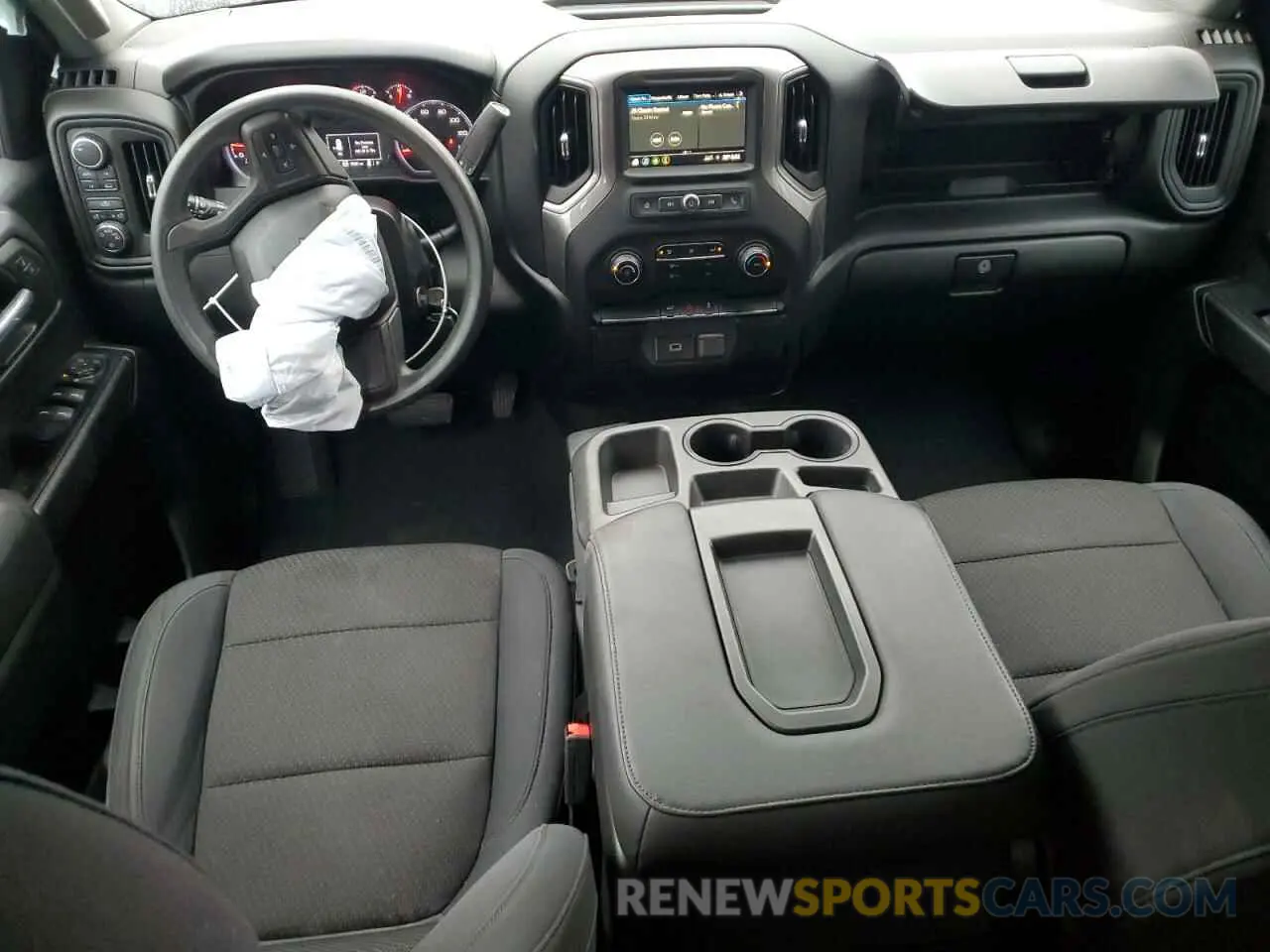 8 Photograph of a damaged car 1GCRYBEF5KZ344205 CHEVROLET SILVERADO 2019