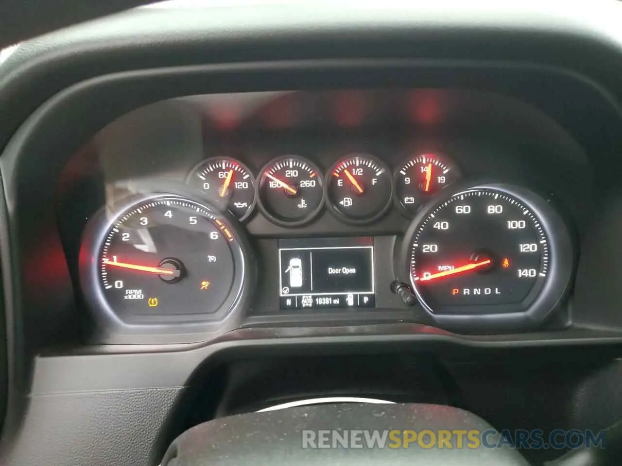 9 Photograph of a damaged car 1GCRYBEF5KZ344205 CHEVROLET SILVERADO 2019