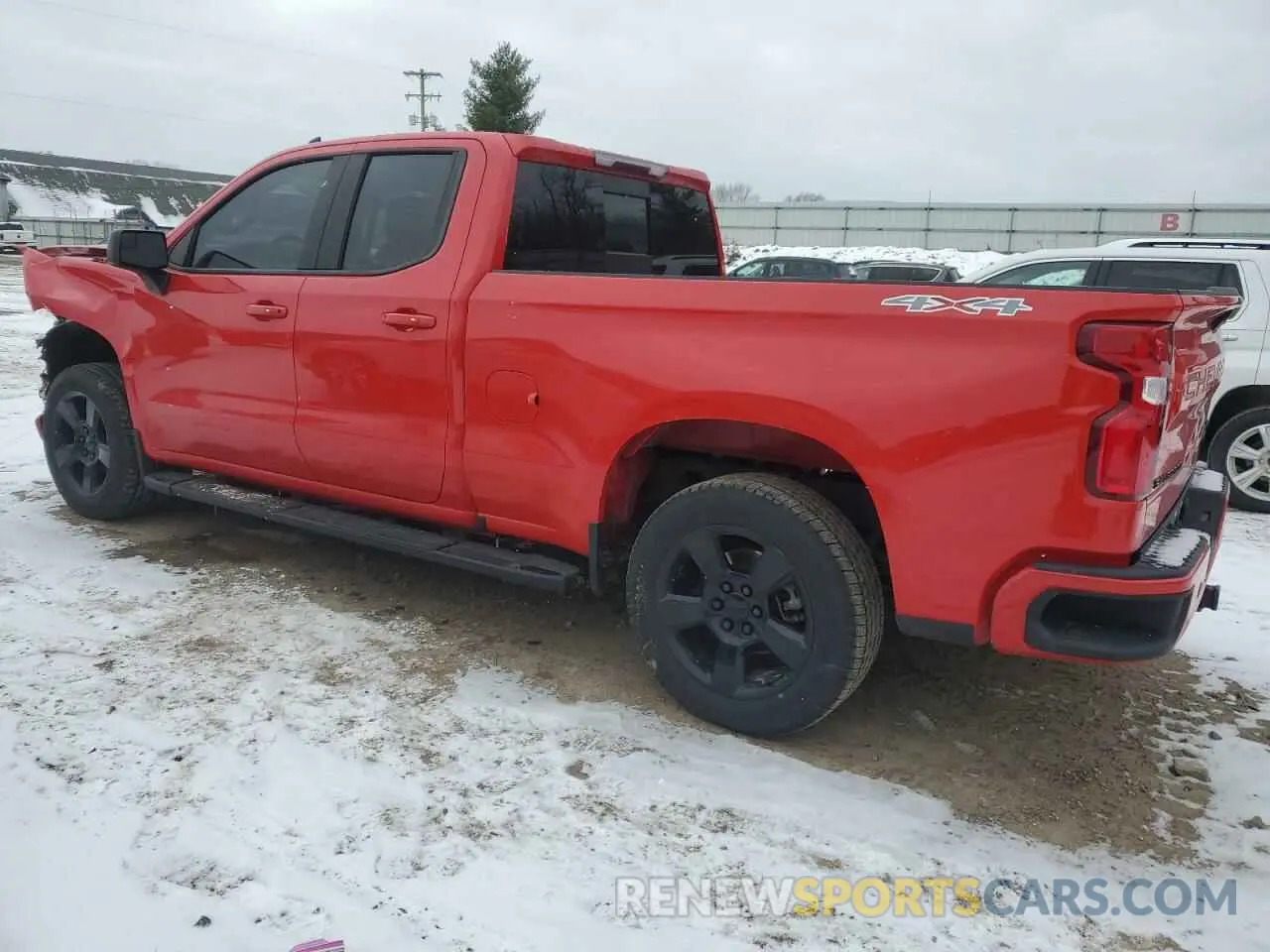 2 Photograph of a damaged car 1GCRYEED5KZ386101 CHEVROLET SILVERADO 2019