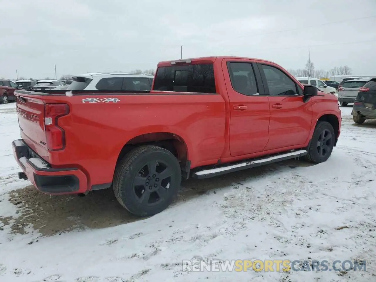 3 Photograph of a damaged car 1GCRYEED5KZ386101 CHEVROLET SILVERADO 2019