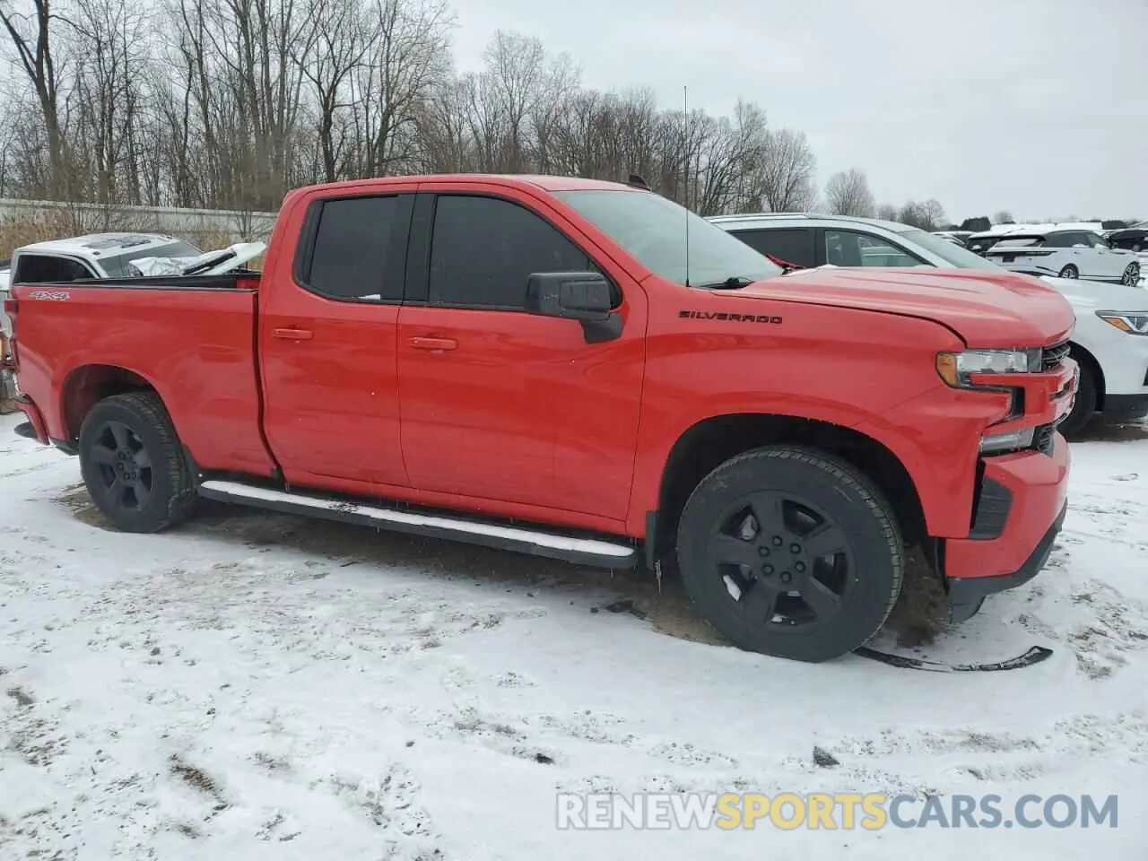4 Photograph of a damaged car 1GCRYEED5KZ386101 CHEVROLET SILVERADO 2019