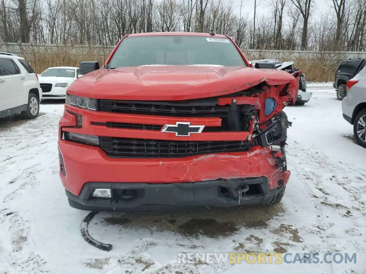5 Photograph of a damaged car 1GCRYEED5KZ386101 CHEVROLET SILVERADO 2019
