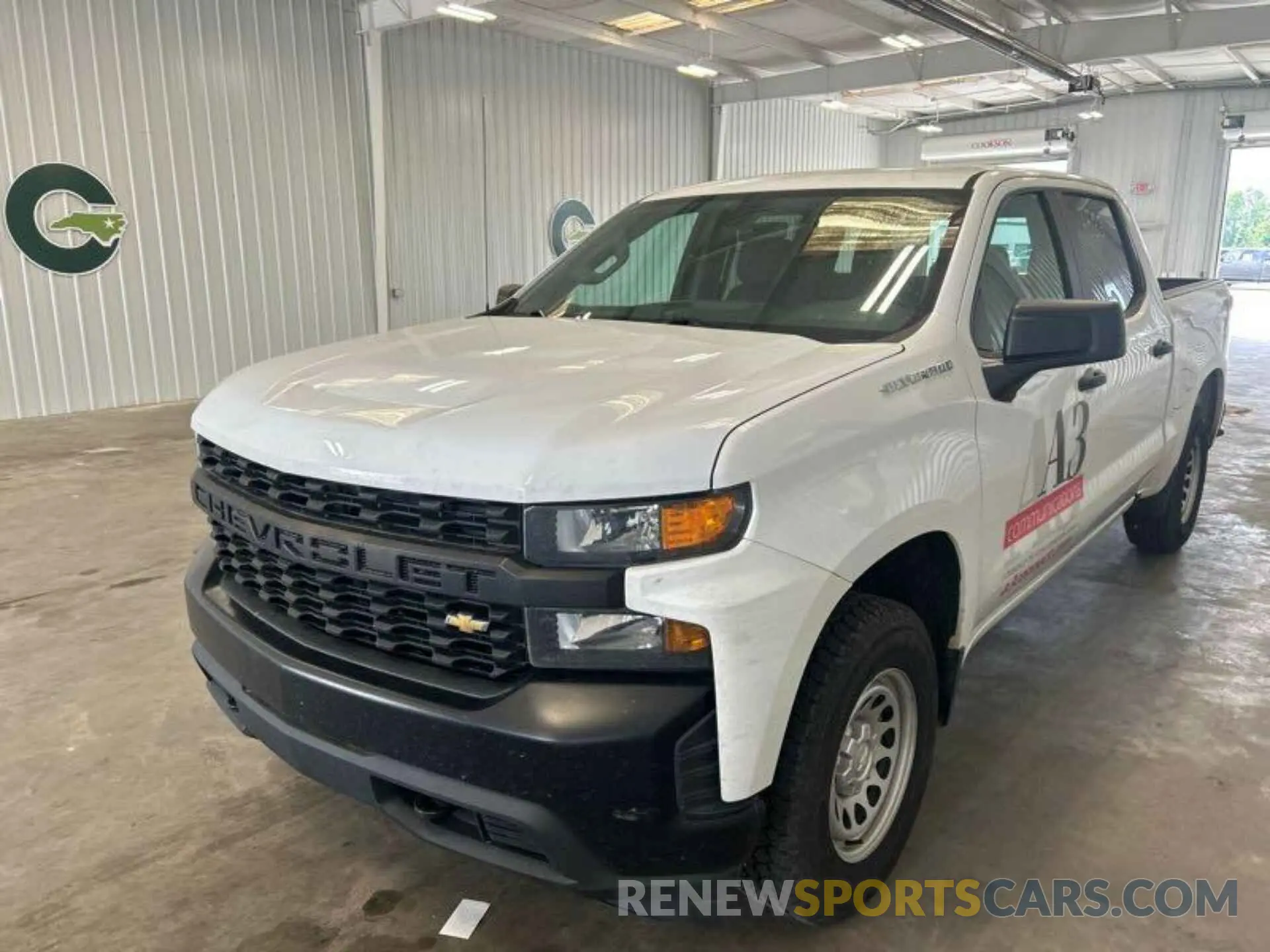 13 Photograph of a damaged car 1GCUYAEF7KZ428479 CHEVROLET SILVERADO 2019