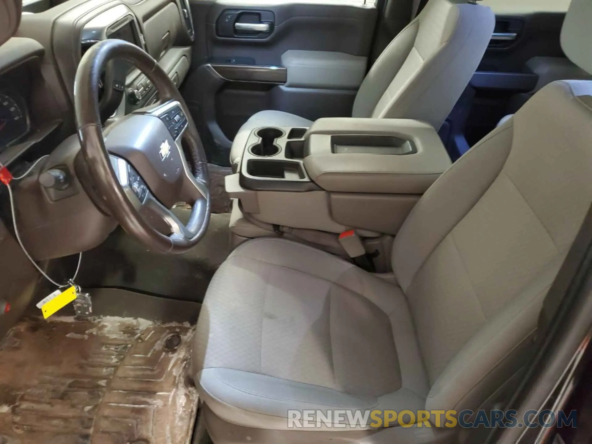 3 Photograph of a damaged car 1GCUYDED0KZ236336 CHEVROLET SILVERADO 2019