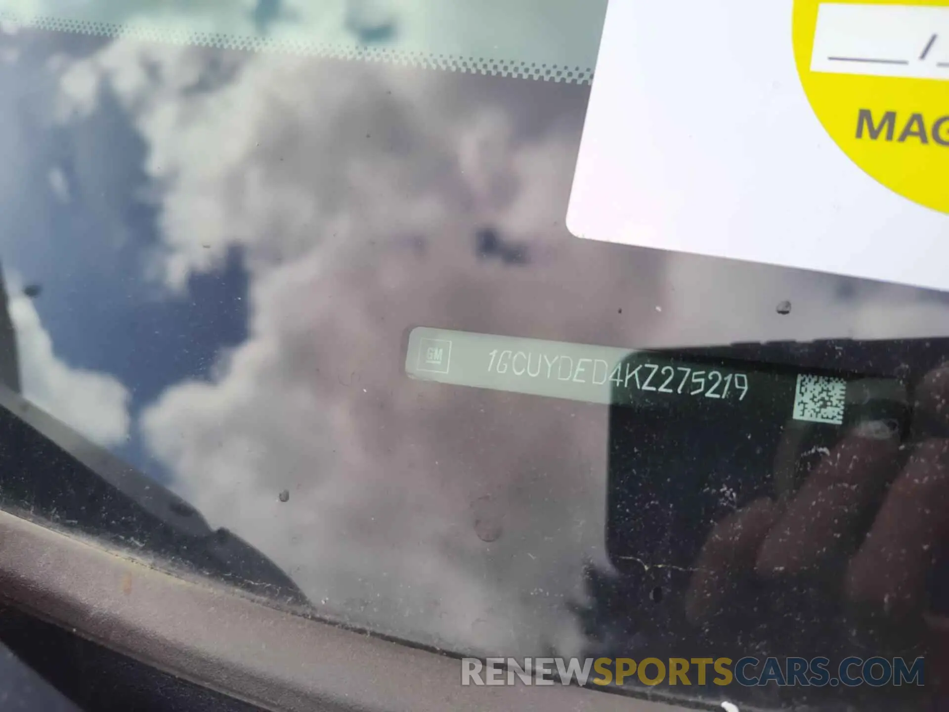 26 Photograph of a damaged car 1GCUYDED4KZ275219 CHEVROLET SILVERADO 2019