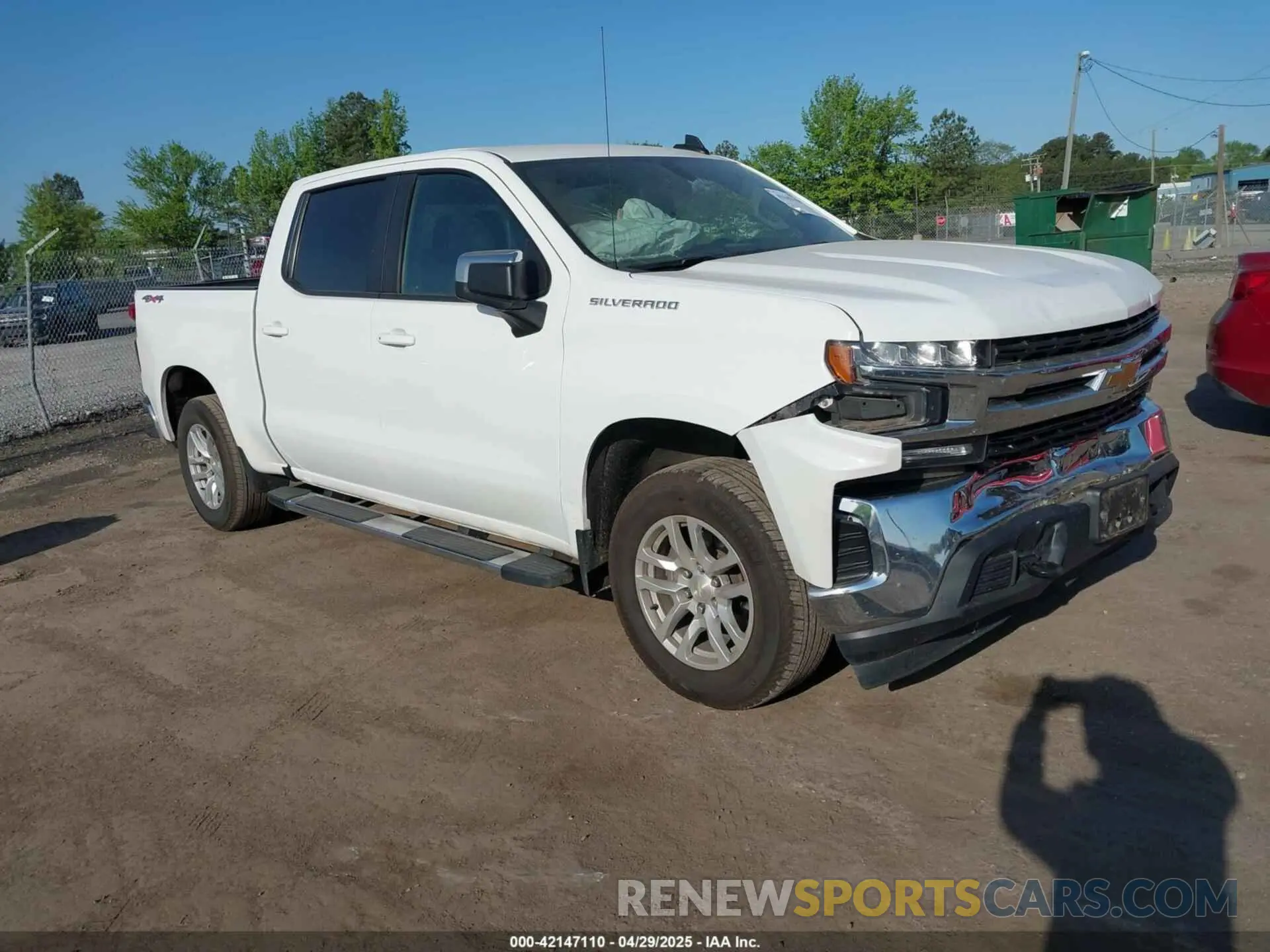1 Photograph of a damaged car 1GCUYDED8KZ108698 CHEVROLET SILVERADO 2019