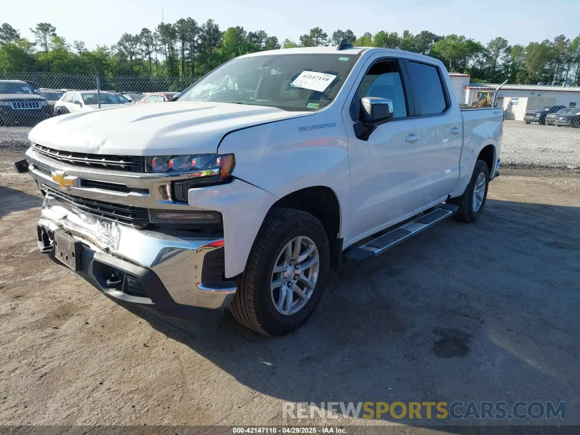 2 Photograph of a damaged car 1GCUYDED8KZ108698 CHEVROLET SILVERADO 2019