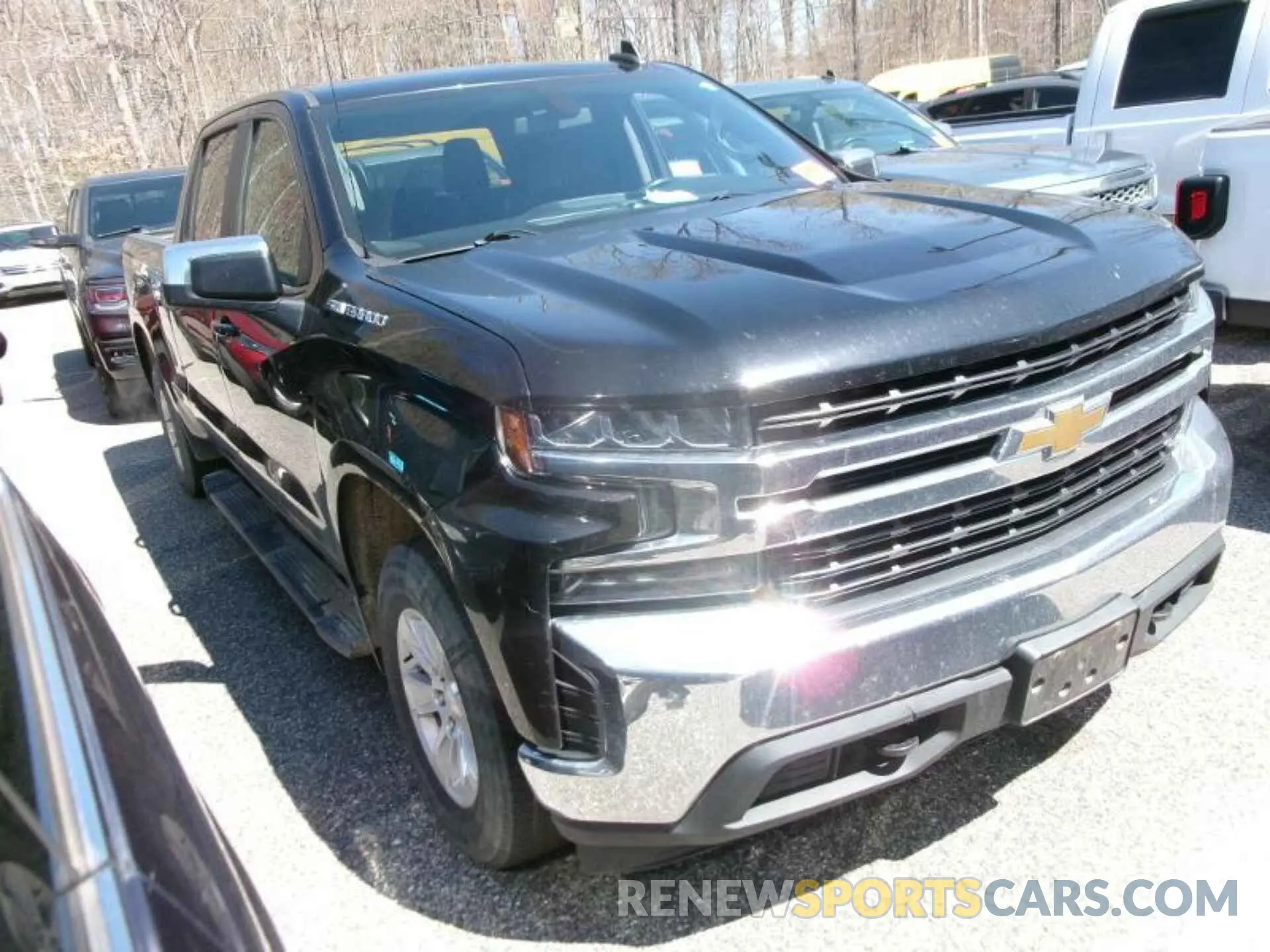 2 Photograph of a damaged car 1GCUYDED9KZ257265 CHEVROLET SILVERADO 2019