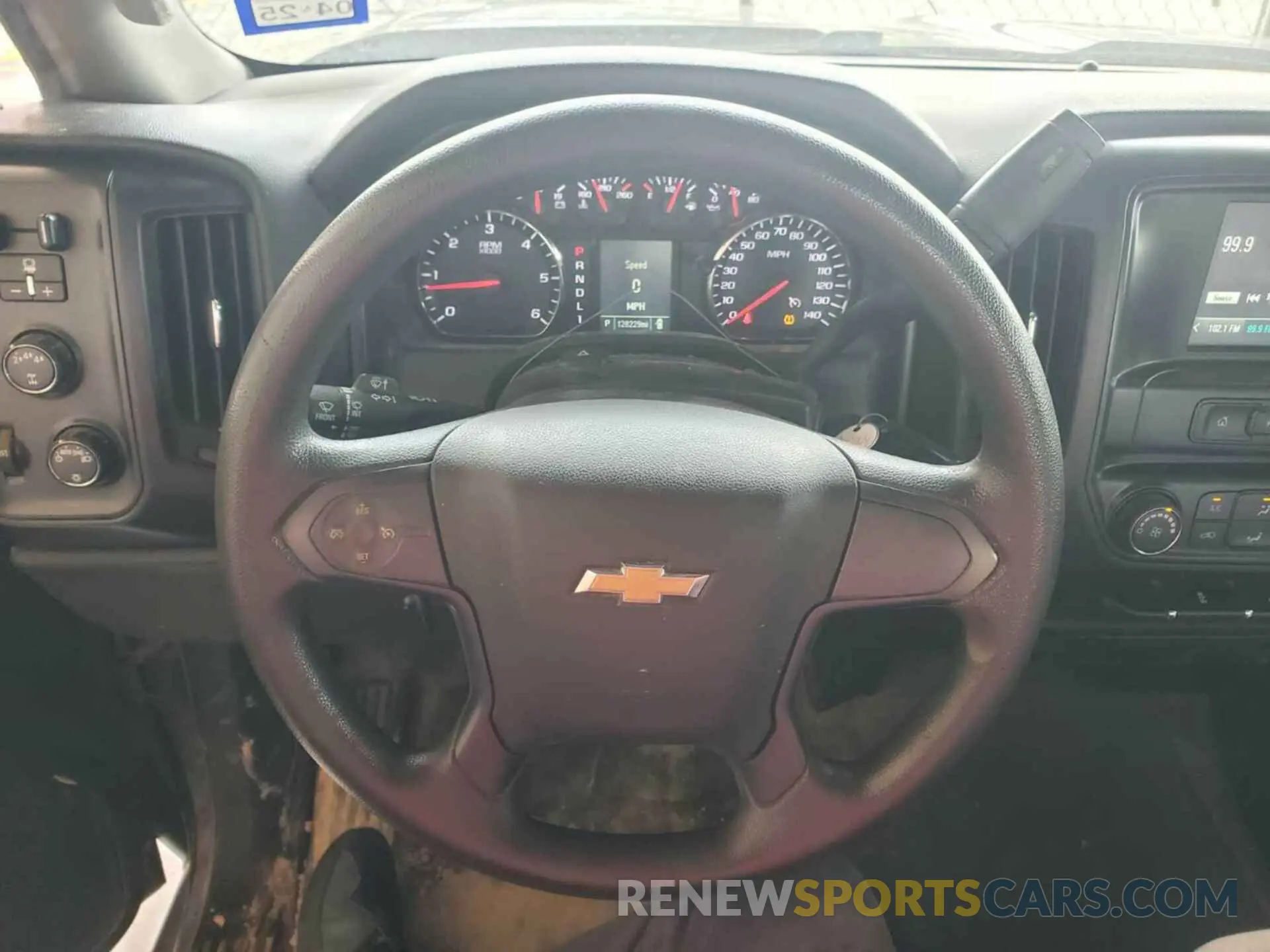 1 Photograph of a damaged car 2GC2KREG2K1168159 CHEVROLET SILVERADO 2019