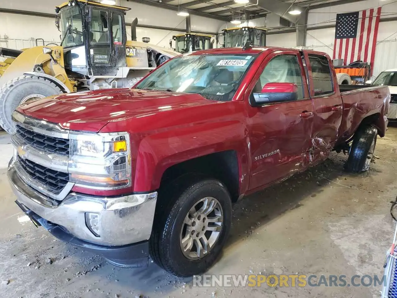 1 Photograph of a damaged car 2GCVKPEC4K1174026 CHEVROLET SILVERADO 2019