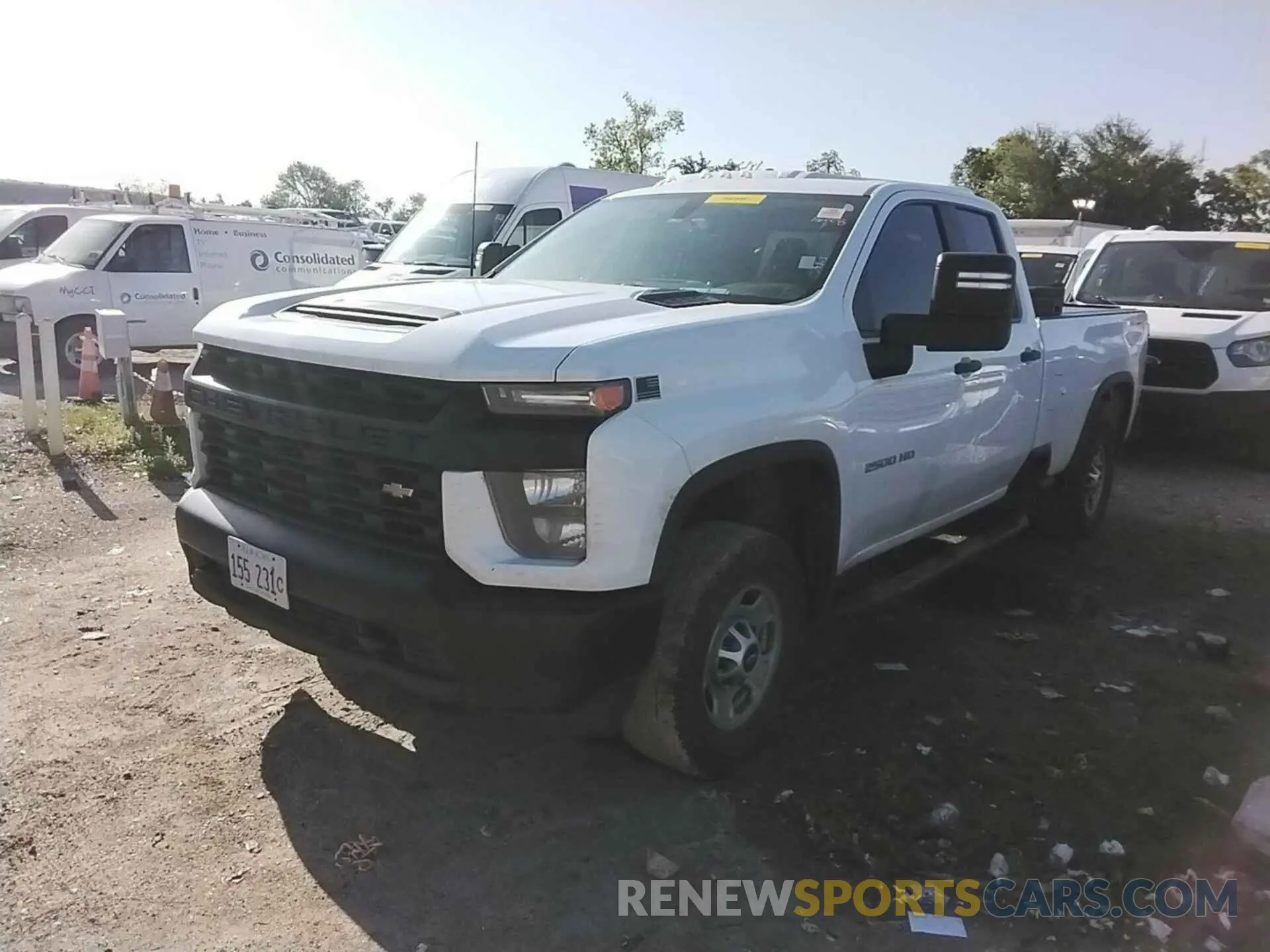 6 Photograph of a damaged car 1GC2YLE76LF304718 CHEVROLET SILVERADO 2020