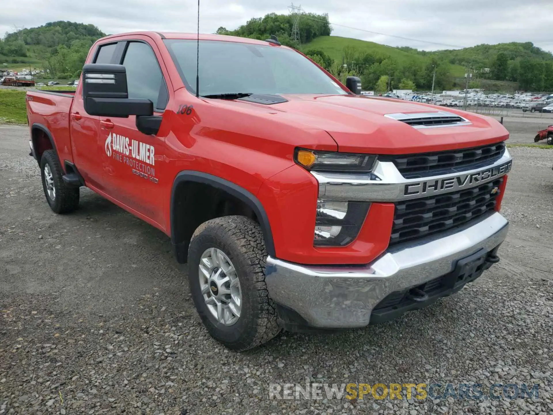 21 Photograph of a damaged car 1GC5YNE74LF213441 CHEVROLET SILVERADO 2020