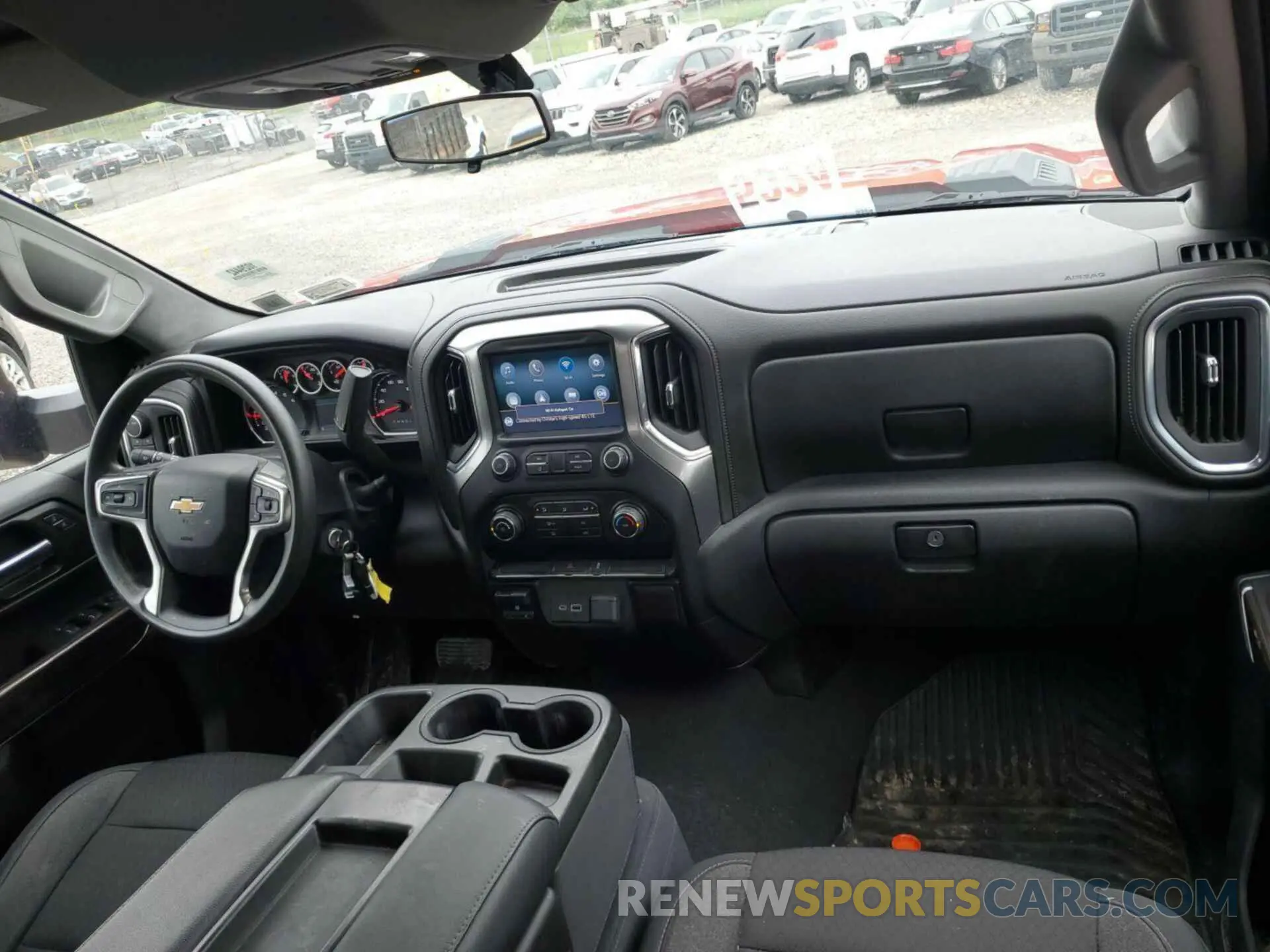 8 Photograph of a damaged car 1GC5YNE74LF213441 CHEVROLET SILVERADO 2020