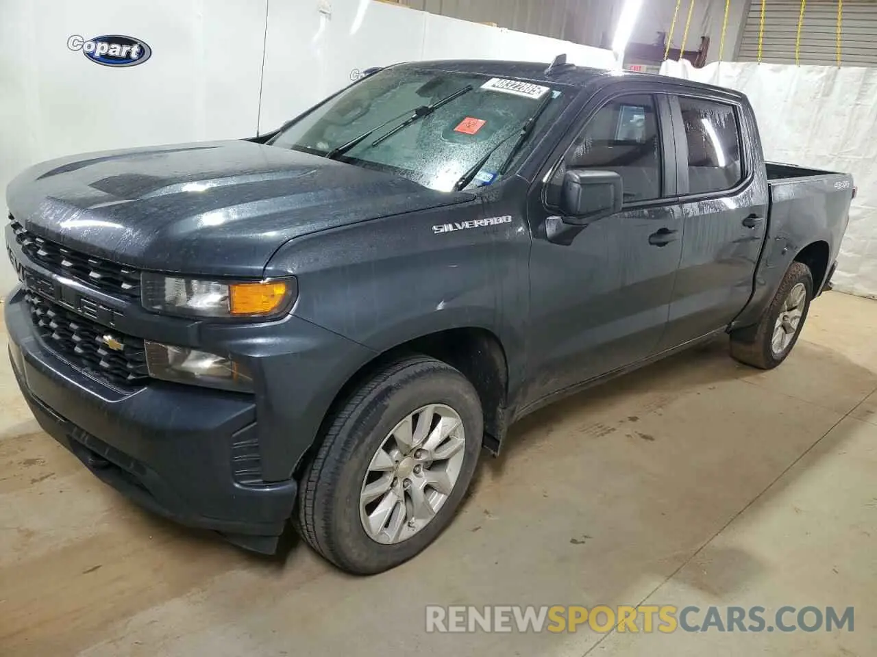 1 Photograph of a damaged car 1GCPYBEK8LZ188876 CHEVROLET SILVERADO 2020