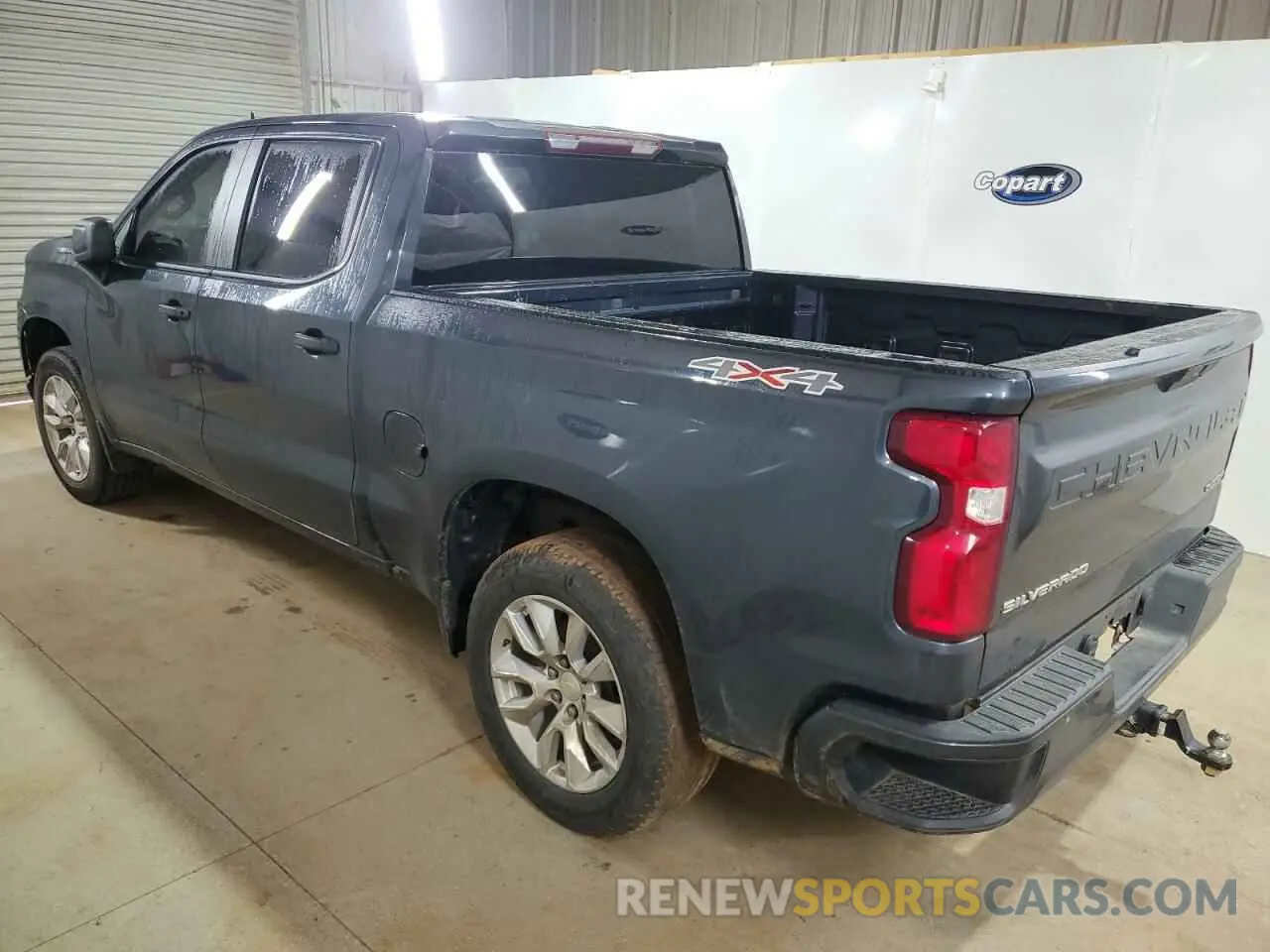 2 Photograph of a damaged car 1GCPYBEK8LZ188876 CHEVROLET SILVERADO 2020