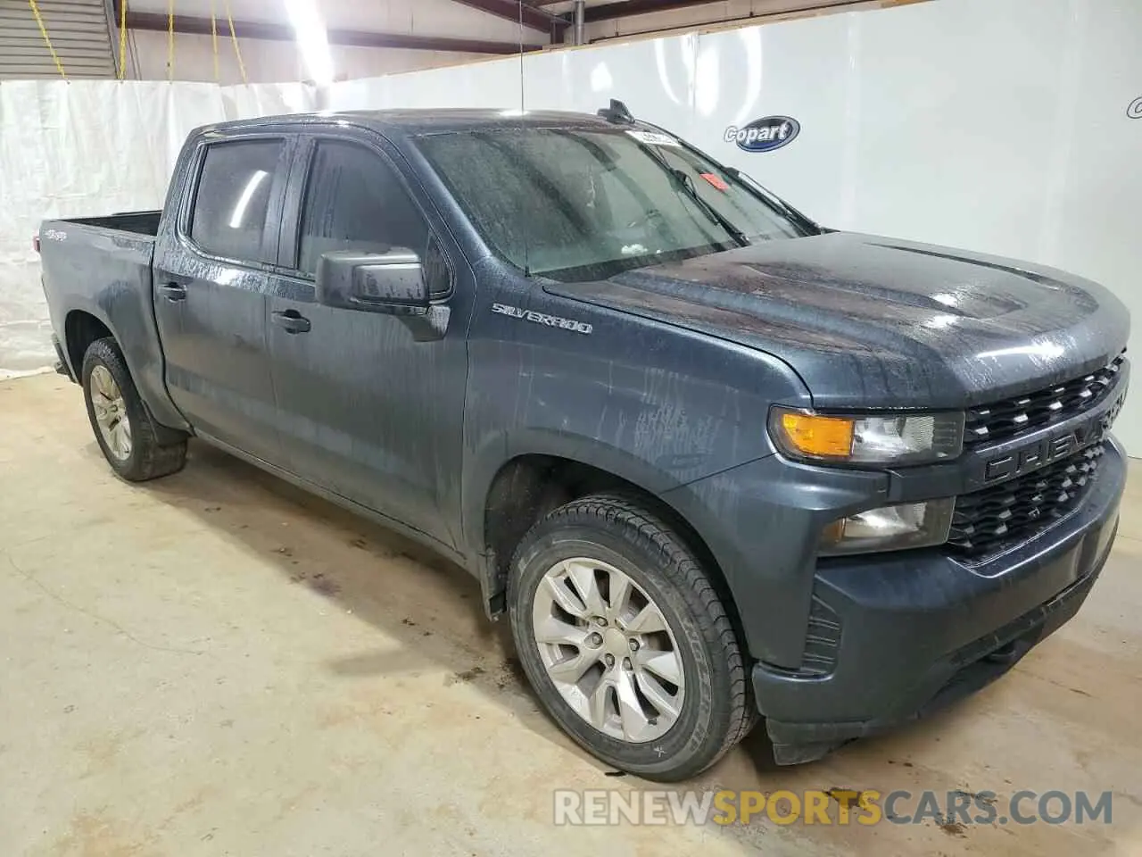 4 Photograph of a damaged car 1GCPYBEK8LZ188876 CHEVROLET SILVERADO 2020
