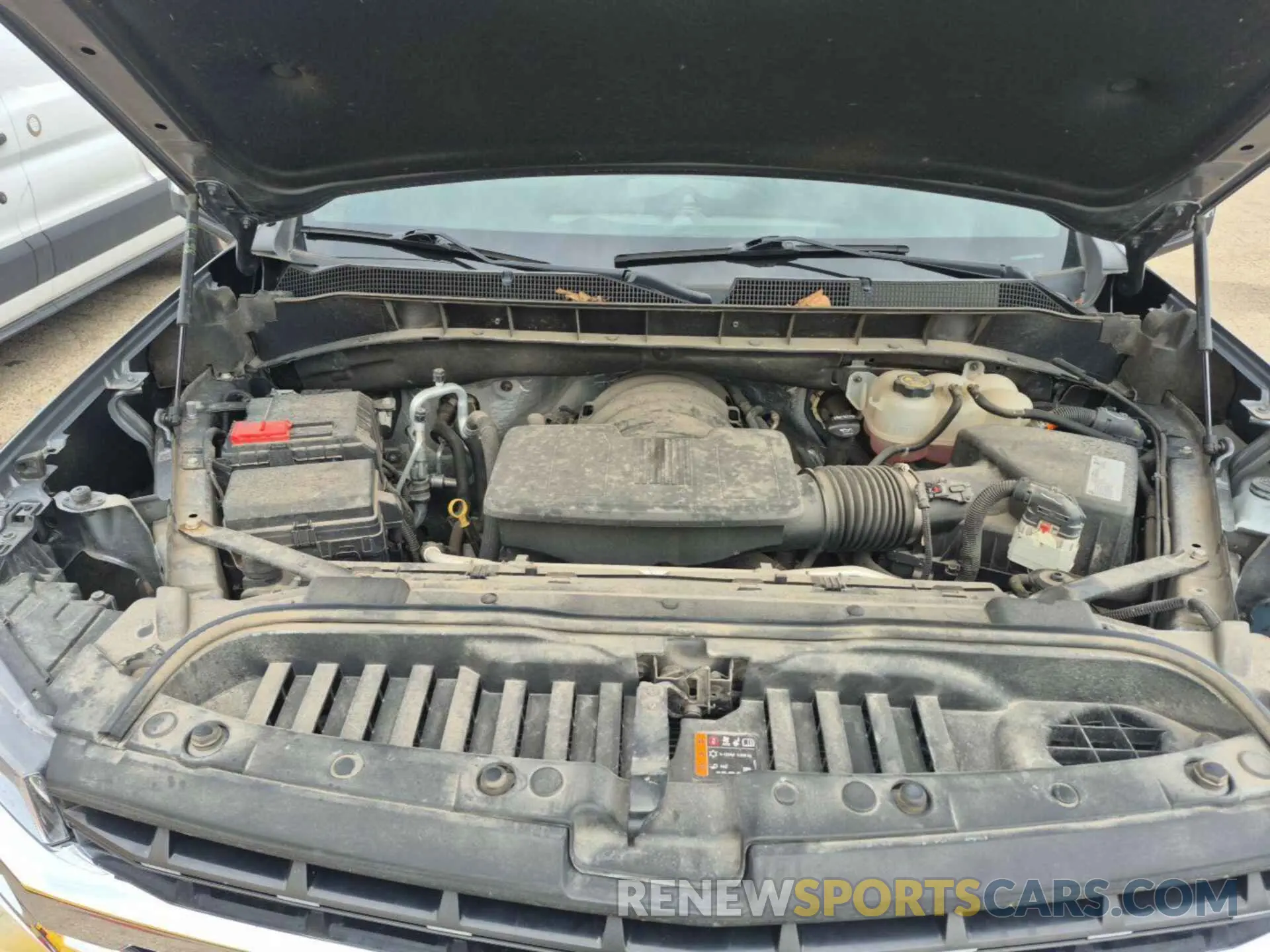 2 Photograph of a damaged car 1GCRYDED5LZ165111 CHEVROLET SILVERADO 2020