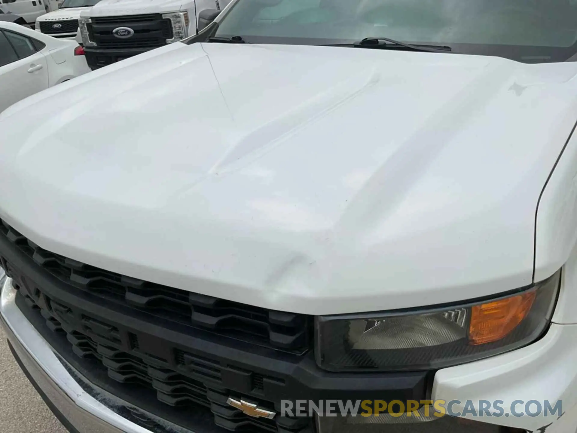 8 Photograph of a damaged car 1GCUYAEF5LZ177401 CHEVROLET SILVERADO 2020