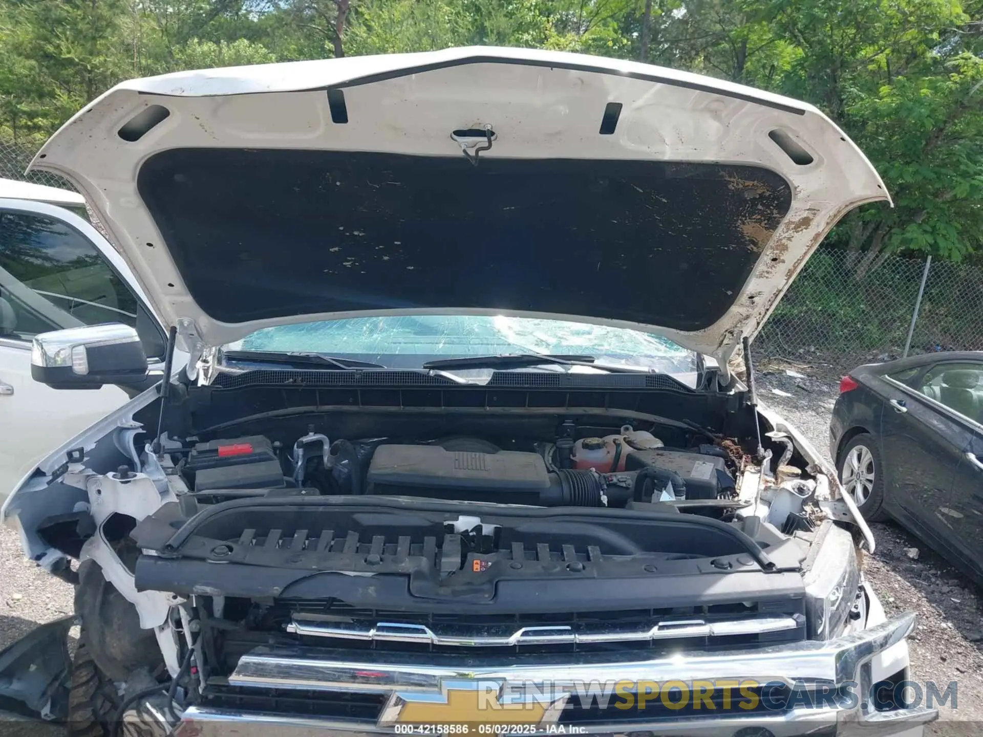 10 Photograph of a damaged car 1GCUYGEL6LZ281209 CHEVROLET SILVERADO 2020