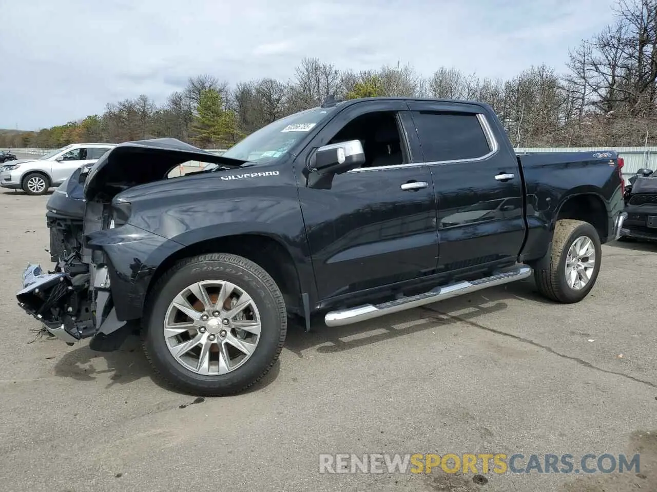 1 Photograph of a damaged car 3GCUYGEL3LG303845 CHEVROLET SILVERADO 2020