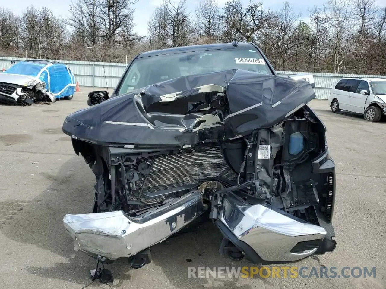 5 Photograph of a damaged car 3GCUYGEL3LG303845 CHEVROLET SILVERADO 2020