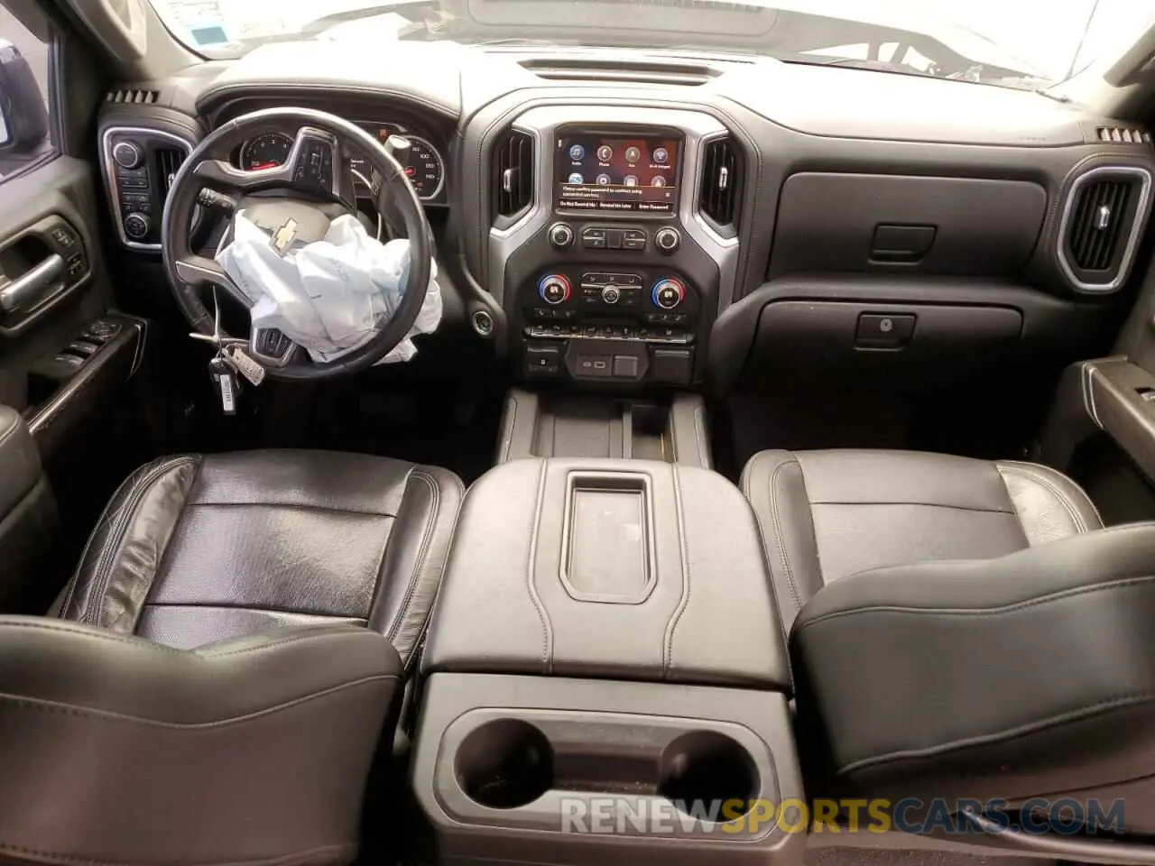 8 Photograph of a damaged car 3GCUYGEL3LG303845 CHEVROLET SILVERADO 2020