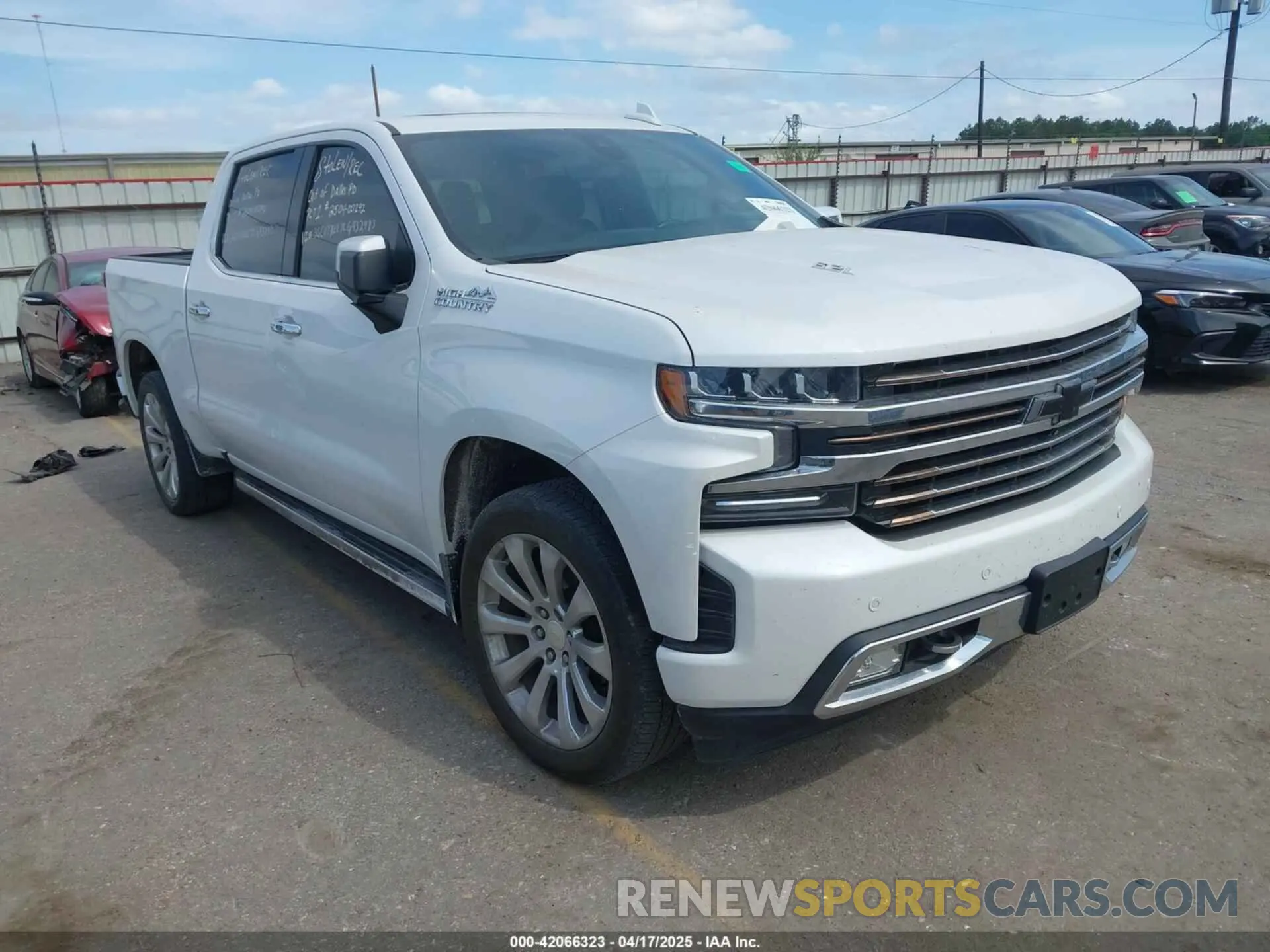 1 Photograph of a damaged car 3GCUYHEL7LG396701 CHEVROLET SILVERADO 2020