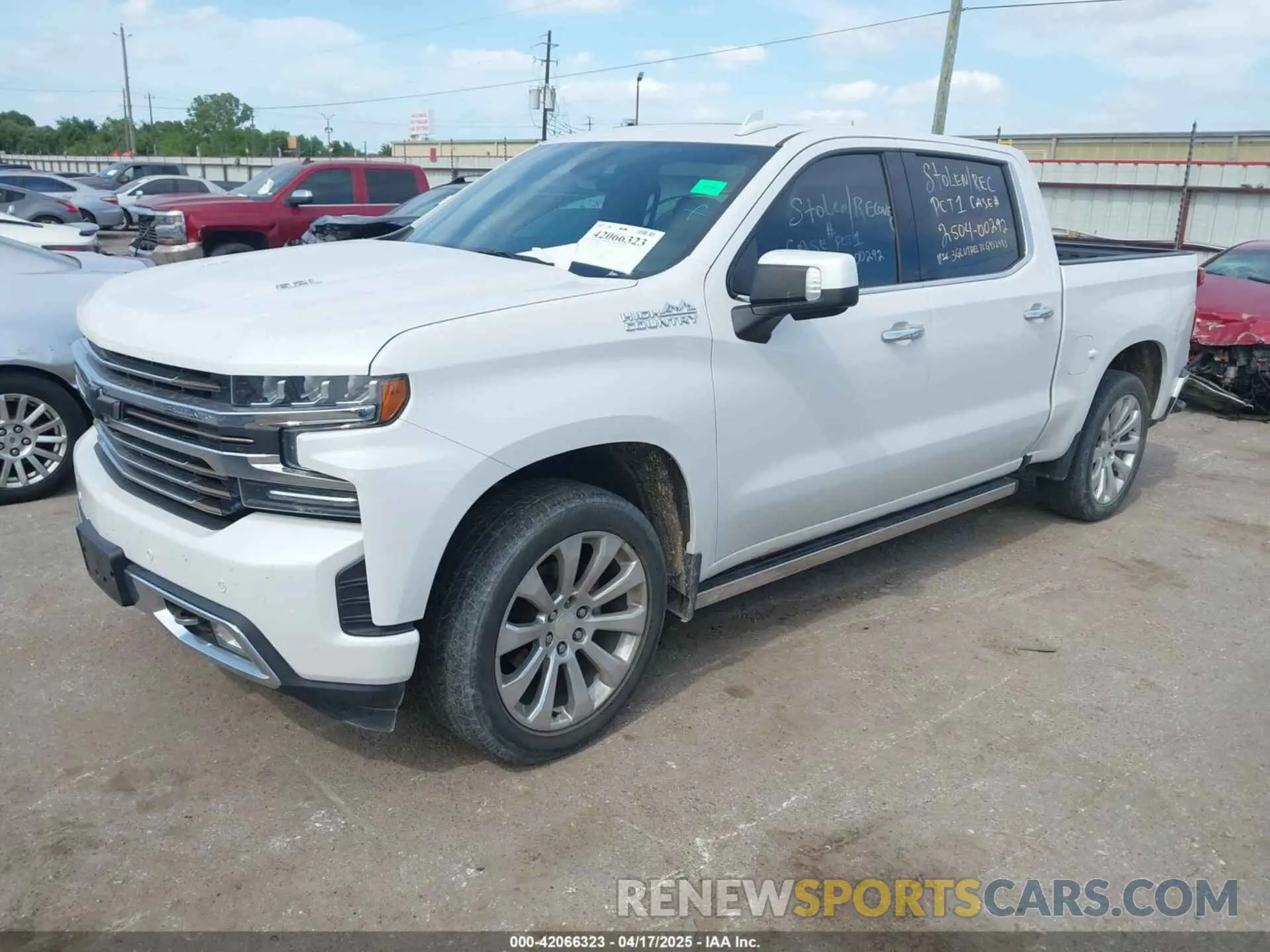 2 Photograph of a damaged car 3GCUYHEL7LG396701 CHEVROLET SILVERADO 2020