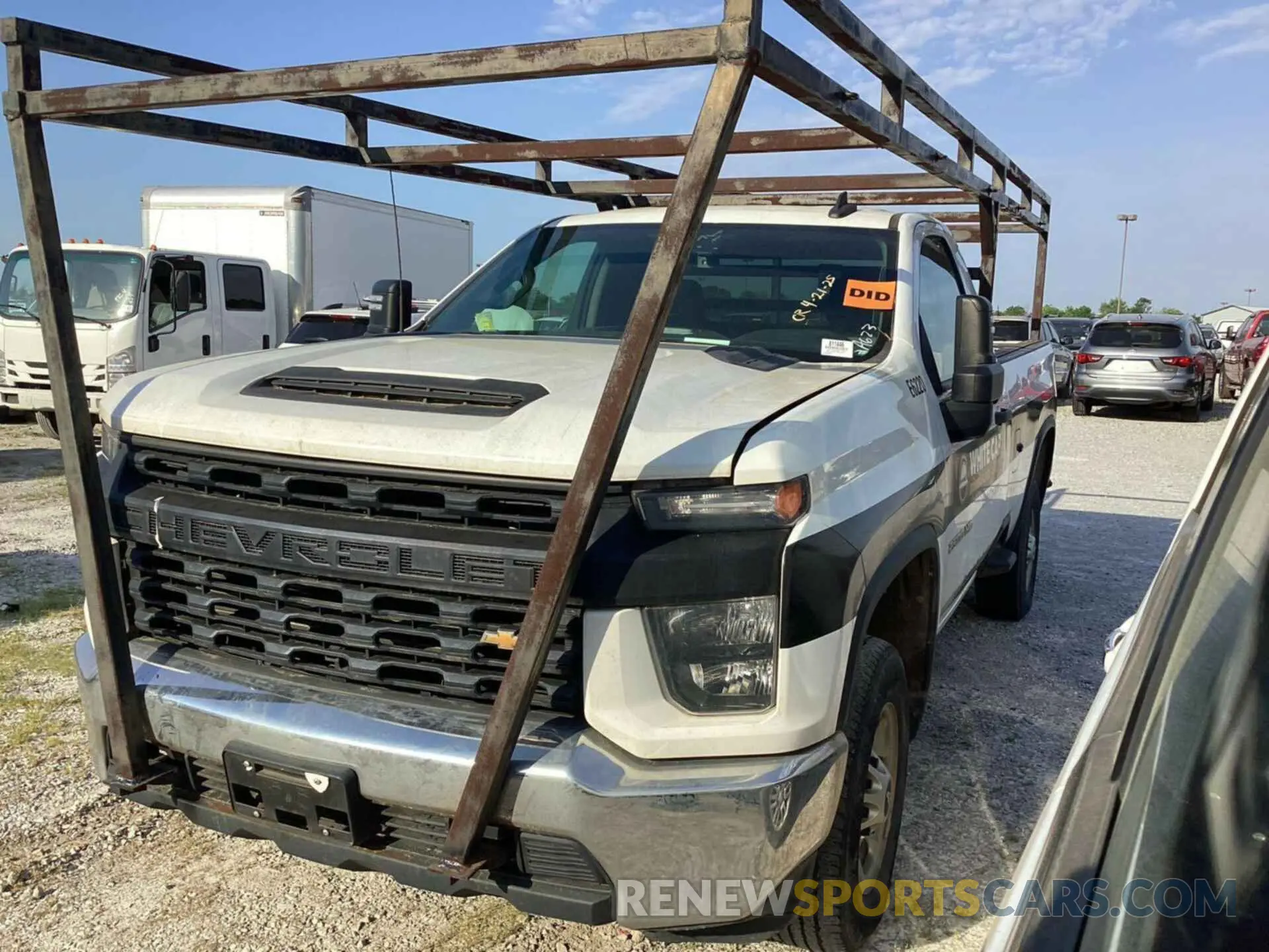 17 Photograph of a damaged car 1GC0WLE7XMF273620 CHEVROLET SILVERADO 2021