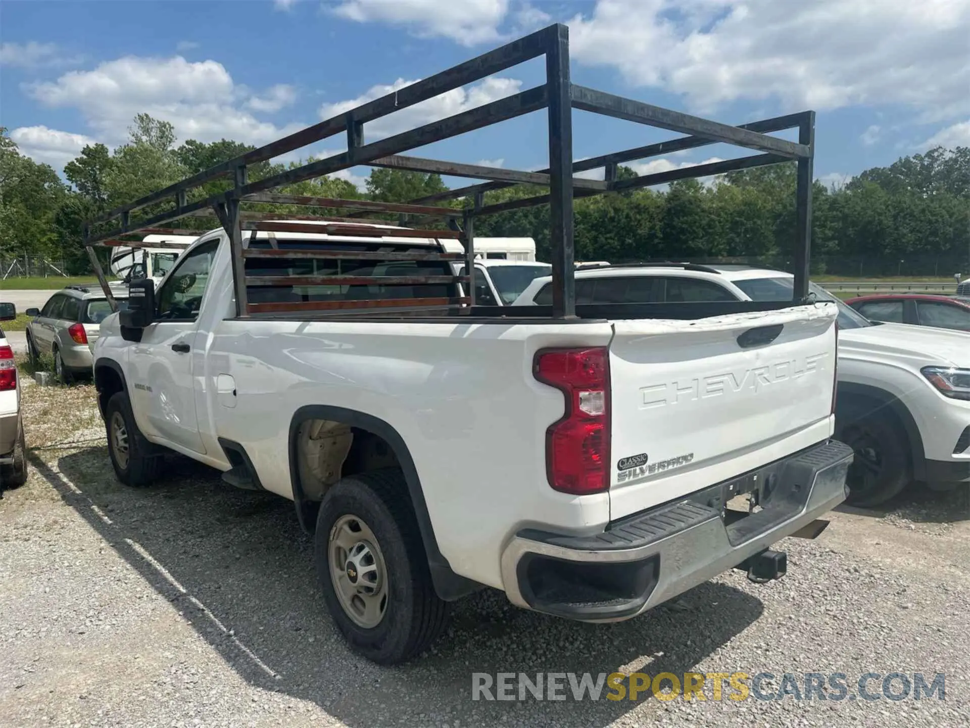 7 Photograph of a damaged car 1GC0WLE7XMF273620 CHEVROLET SILVERADO 2021