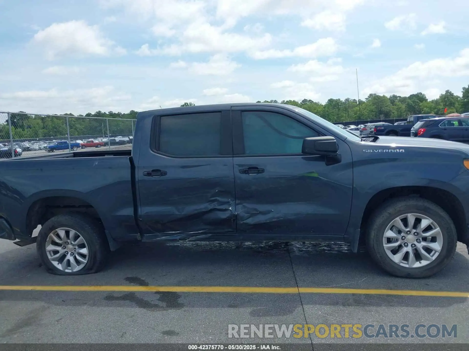 13 Photograph of a damaged car 1GCPWBEK2MZ242597 CHEVROLET SILVERADO 2021