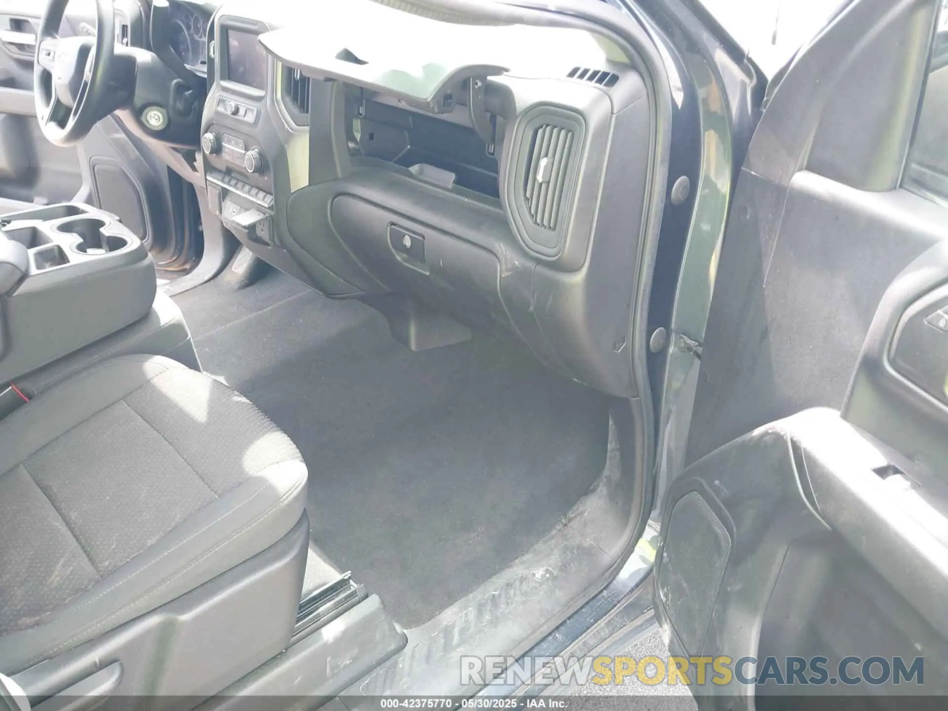 5 Photograph of a damaged car 1GCPWBEK2MZ242597 CHEVROLET SILVERADO 2021