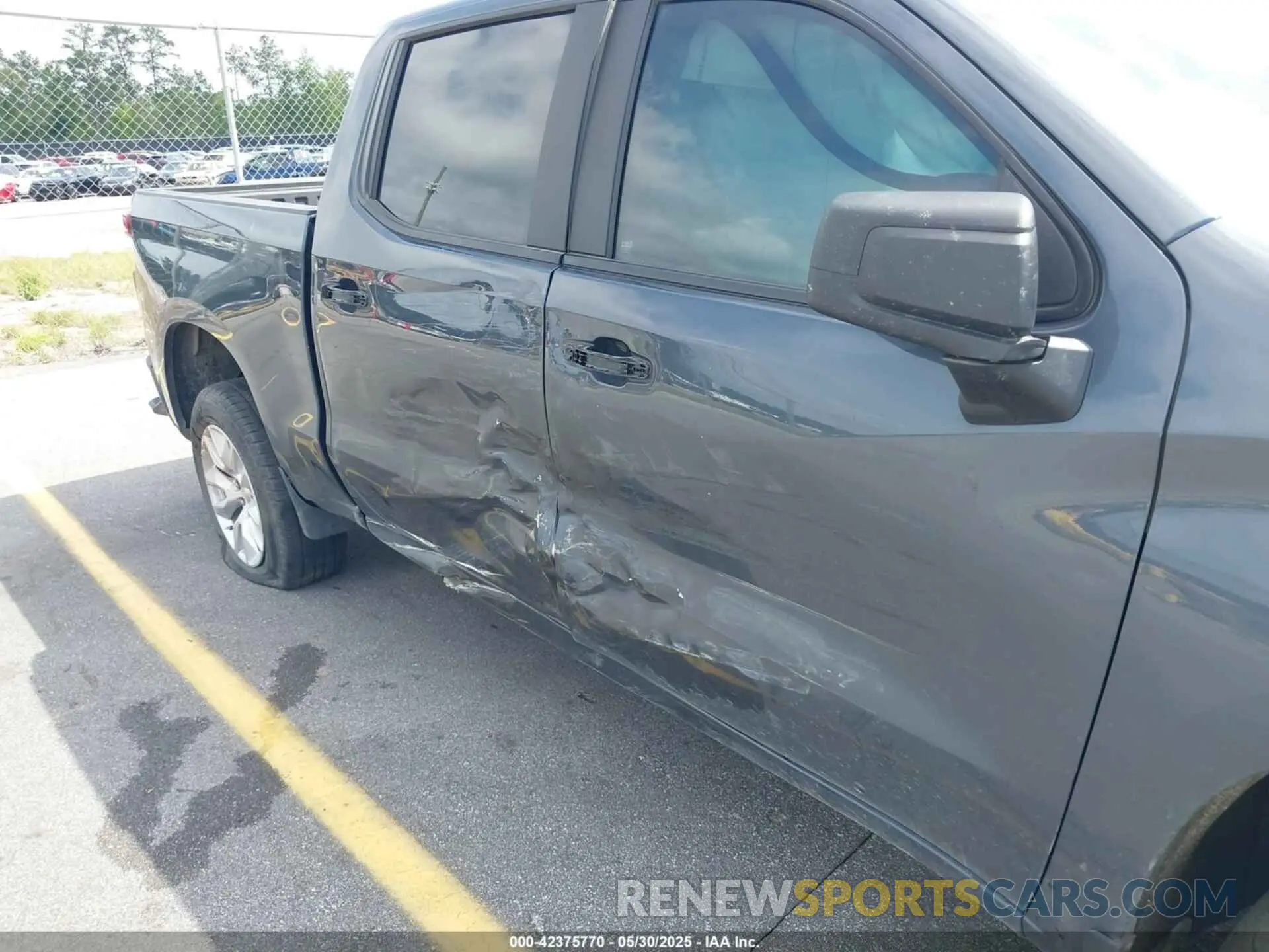 6 Photograph of a damaged car 1GCPWBEK2MZ242597 CHEVROLET SILVERADO 2021