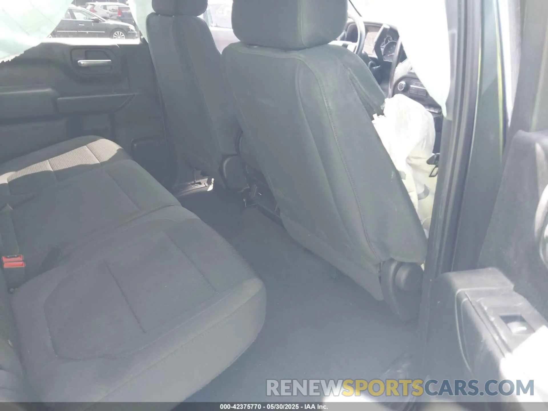 8 Photograph of a damaged car 1GCPWBEK2MZ242597 CHEVROLET SILVERADO 2021