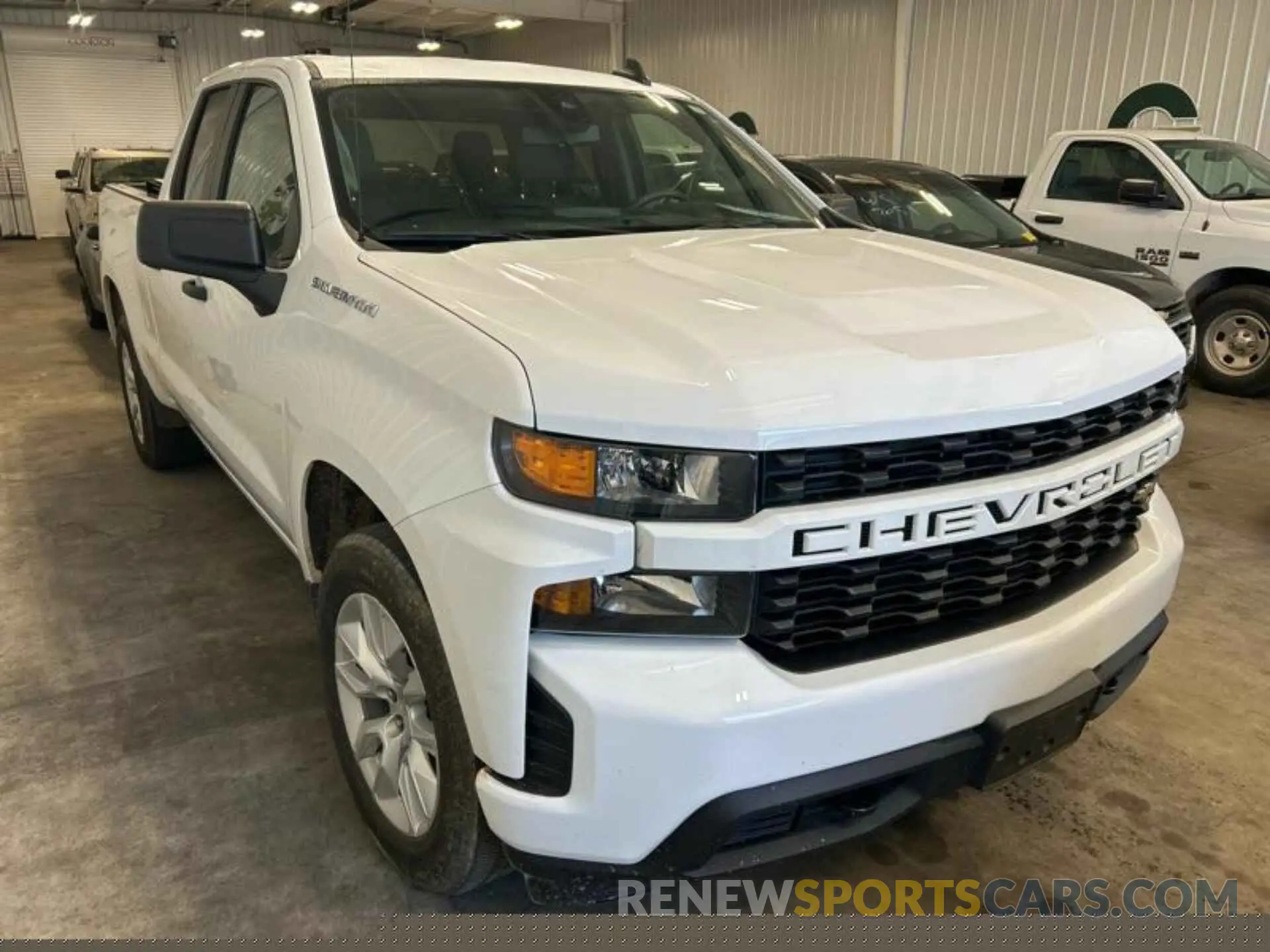 10 Photograph of a damaged car 1GCRWBEK3MZ361882 CHEVROLET SILVERADO 2021