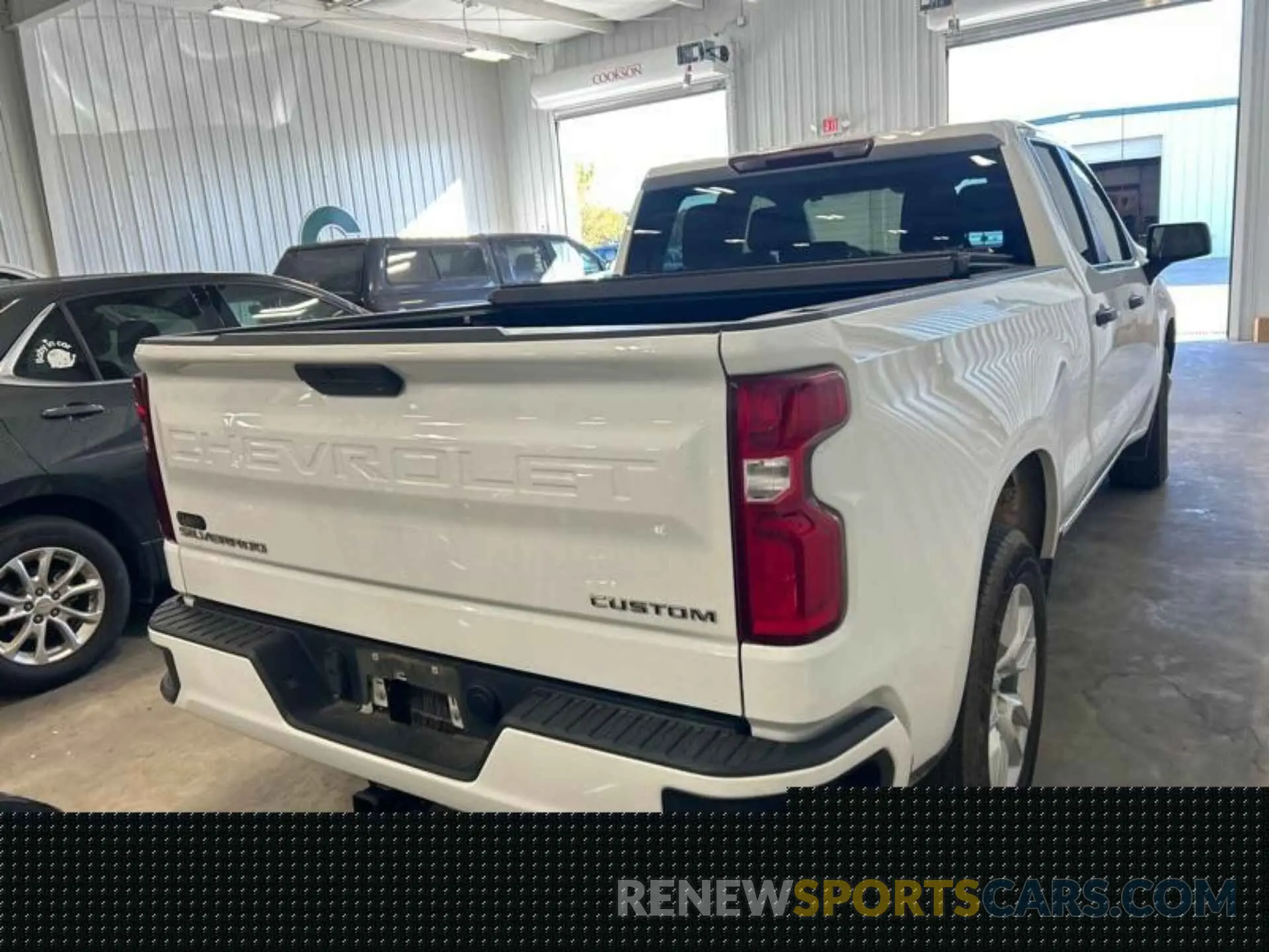 7 Photograph of a damaged car 1GCRWBEK3MZ361882 CHEVROLET SILVERADO 2021