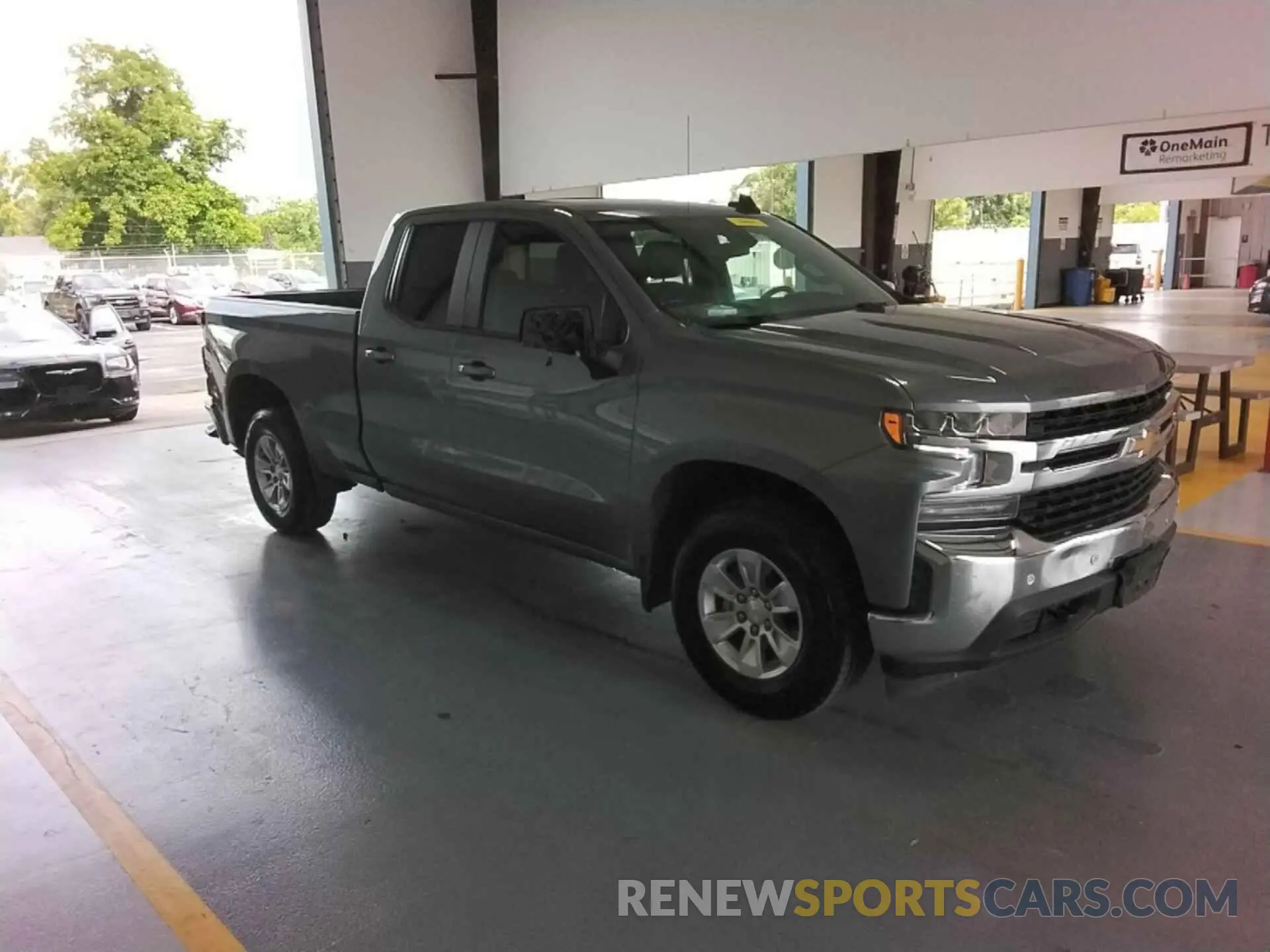 7 Photograph of a damaged car 1GCRWCEK4MZ403708 CHEVROLET SILVERADO 2021