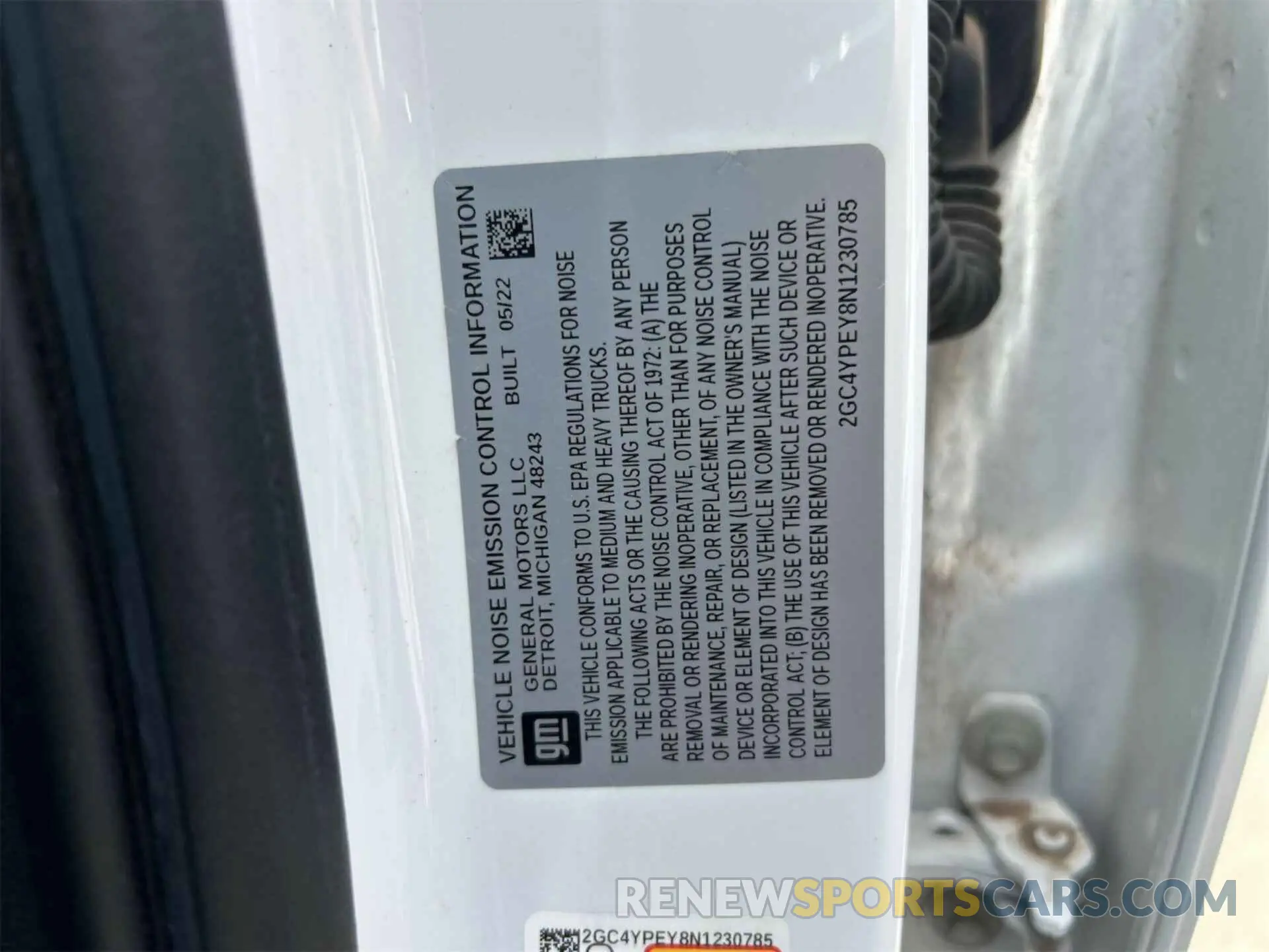 15 Photograph of a damaged car 2GC4YPEY8N1230785 CHEVROLET SILVERADO 2022
