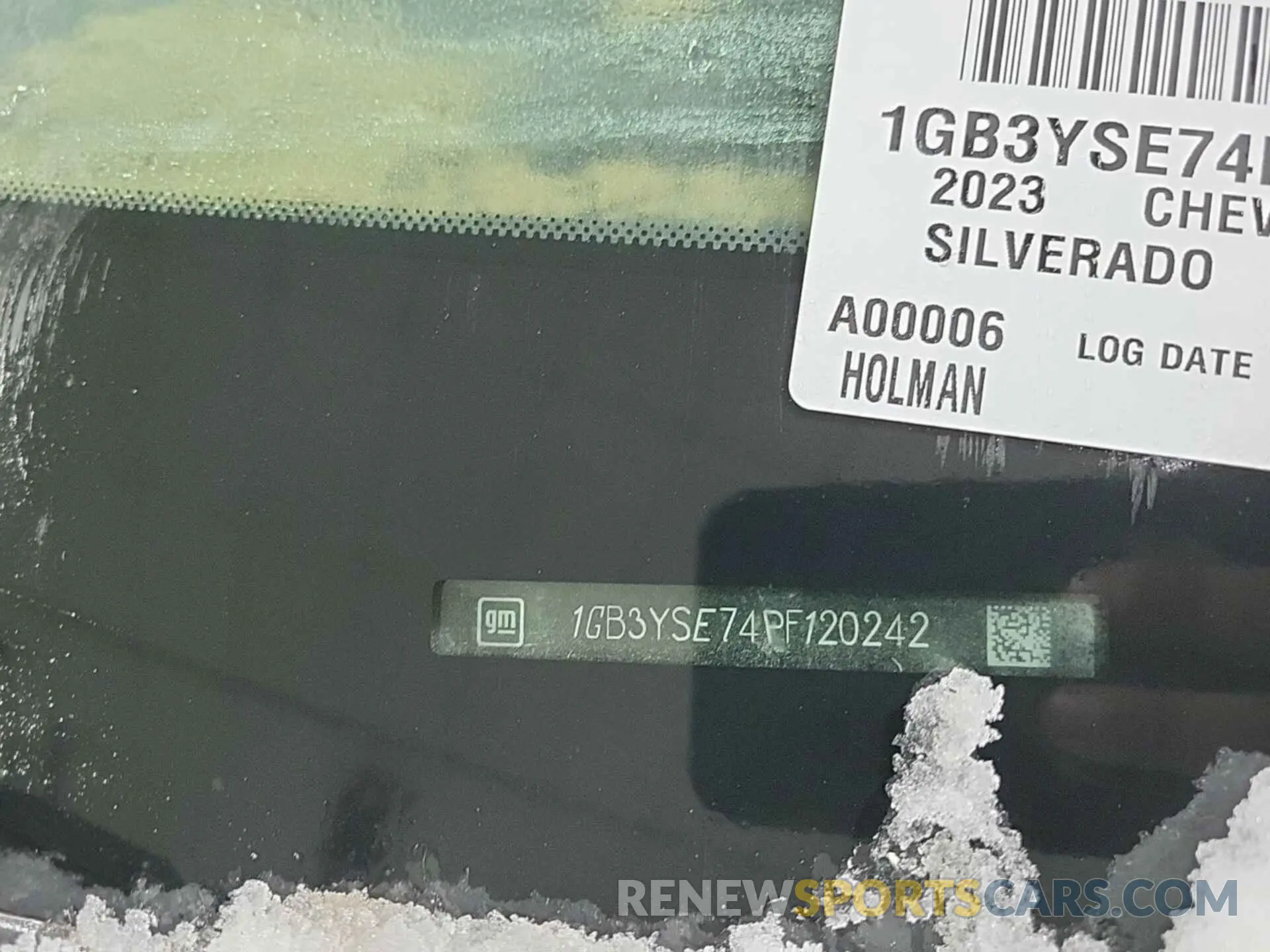 15 Photograph of a damaged car 1GB3YSE74PF120242 CHEVROLET SILVERADO 2023
