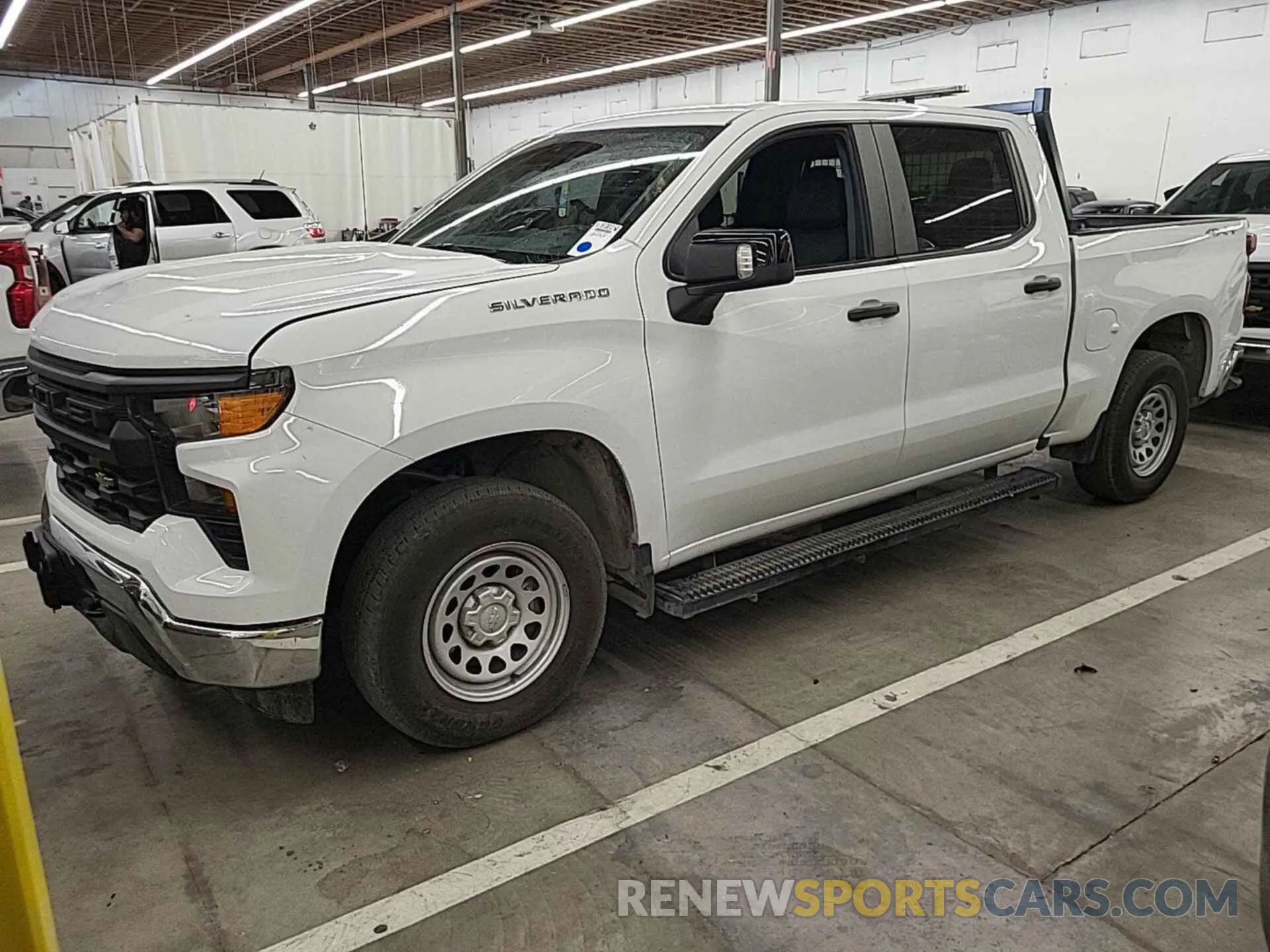 2 Photograph of a damaged car 1GCPDAEK2PZ216263 CHEVROLET SILVERADO 2023