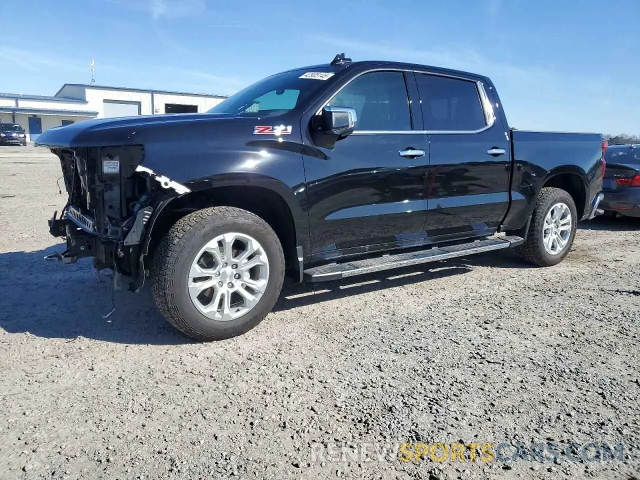 1 Photograph of a damaged car 1GCUDGEL3PZ210034 CHEVROLET SILVERADO 2023