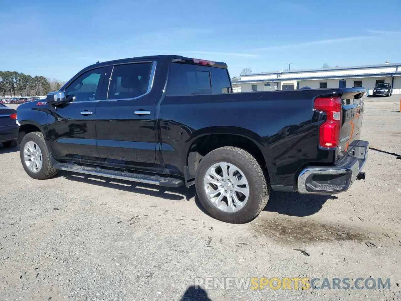 2 Photograph of a damaged car 1GCUDGEL3PZ210034 CHEVROLET SILVERADO 2023