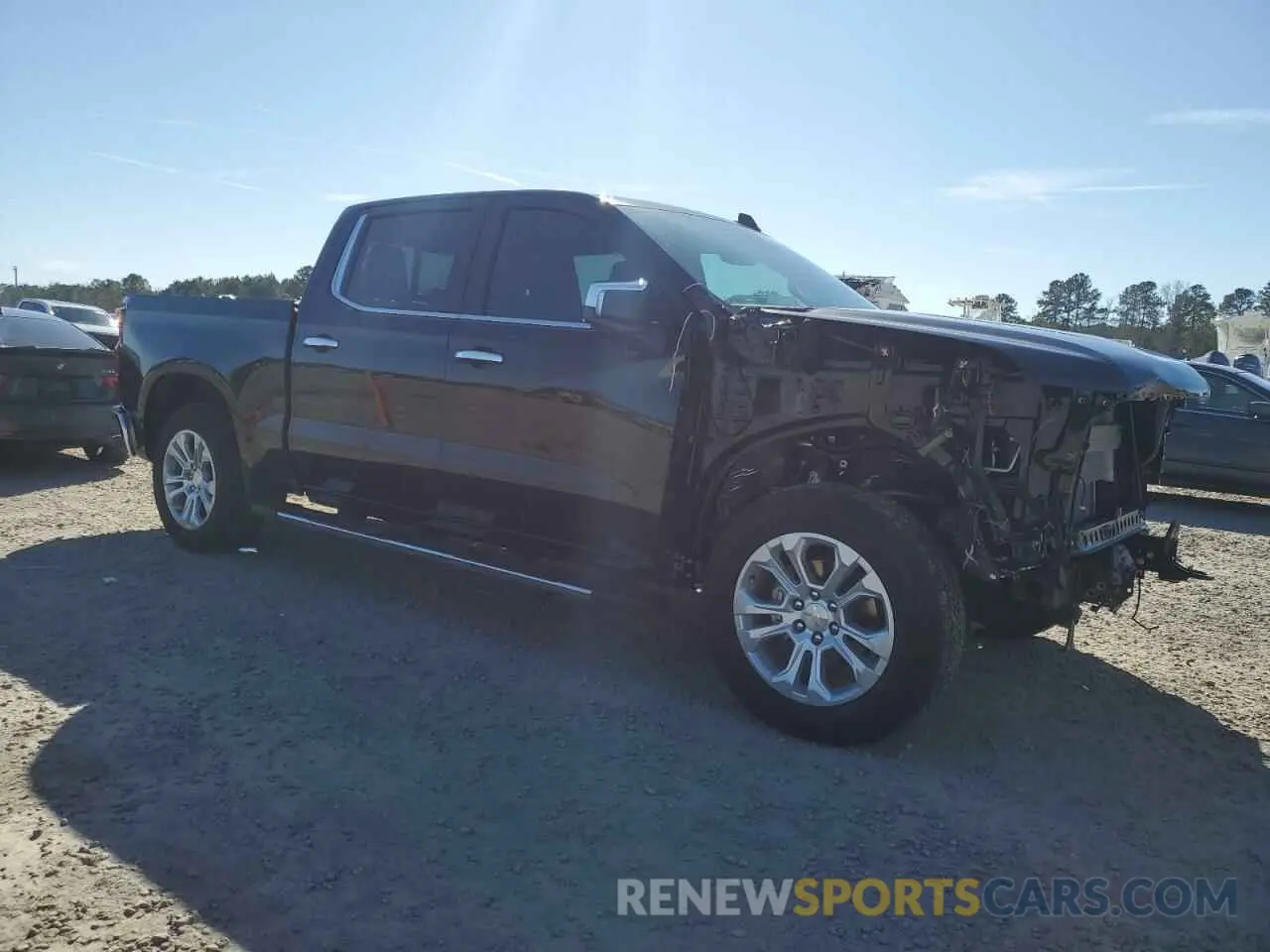 4 Photograph of a damaged car 1GCUDGEL3PZ210034 CHEVROLET SILVERADO 2023