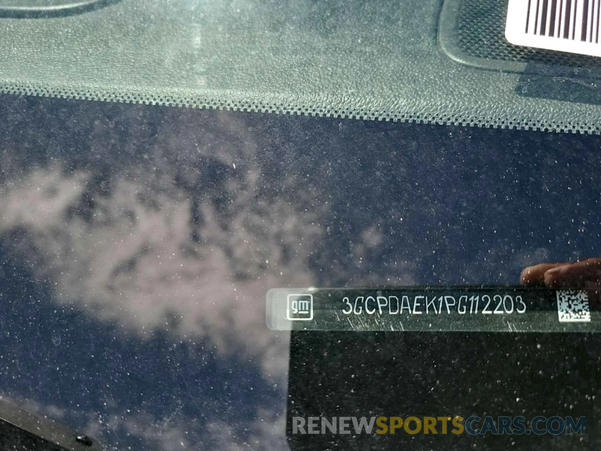 8 Photograph of a damaged car 3GCPDAEK1PG112203 CHEVROLET SILVERADO 2023