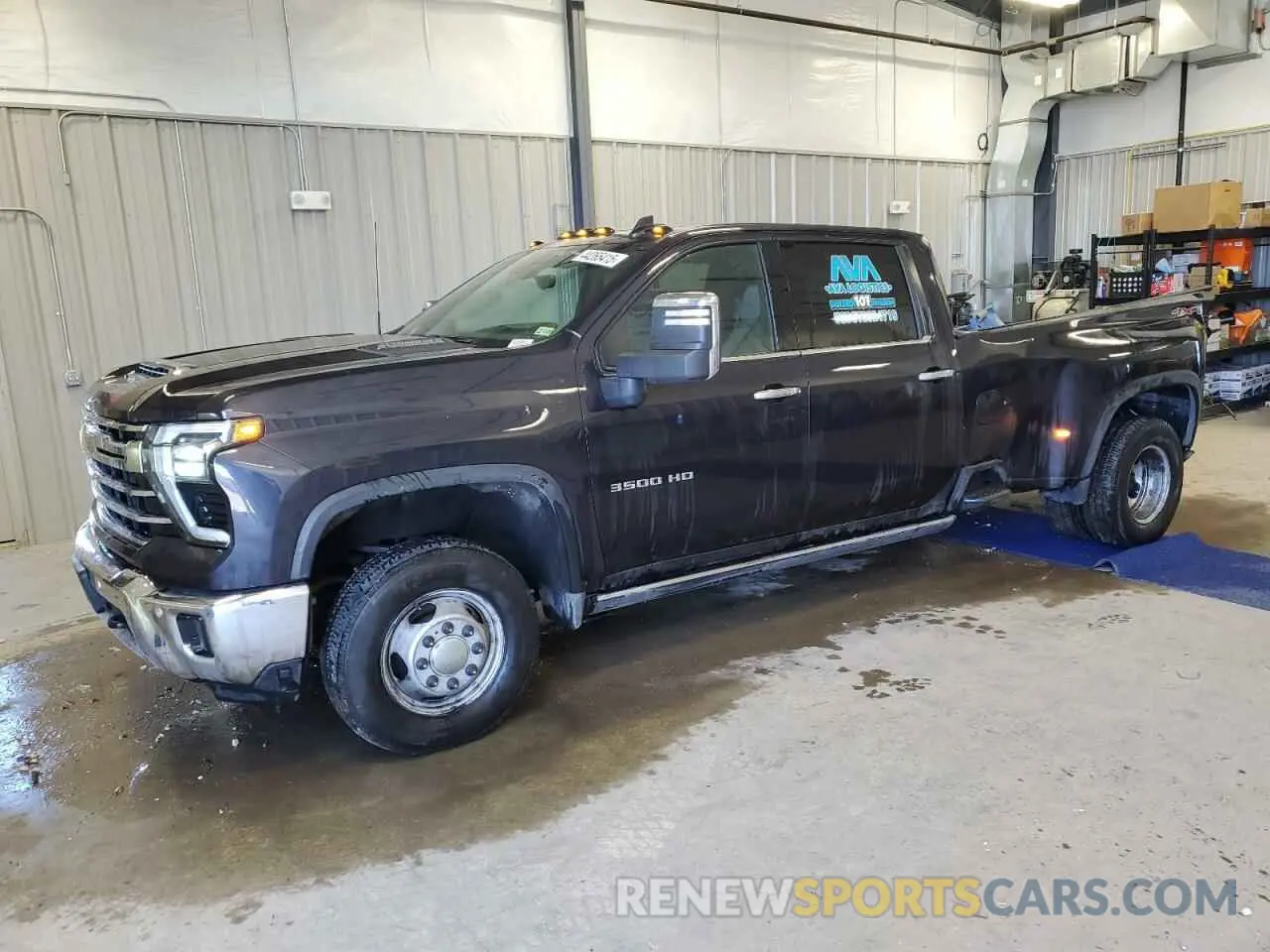 1 Photograph of a damaged car 1GC4YUEY8RF280227 CHEVROLET SILVERADO 2024