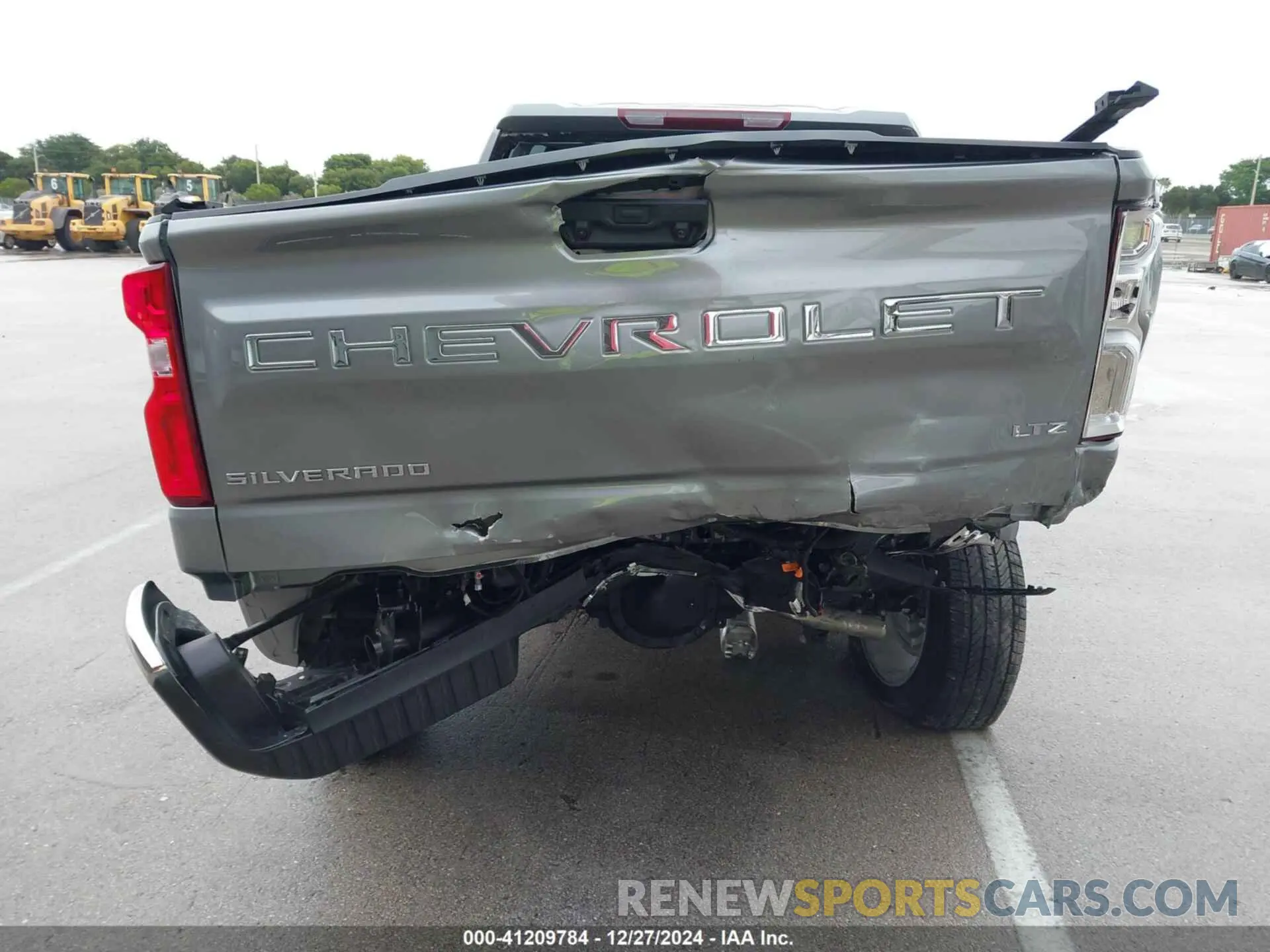6 Photograph of a damaged car 2GCPAEED3R1273195 CHEVROLET SILVERADO 2024