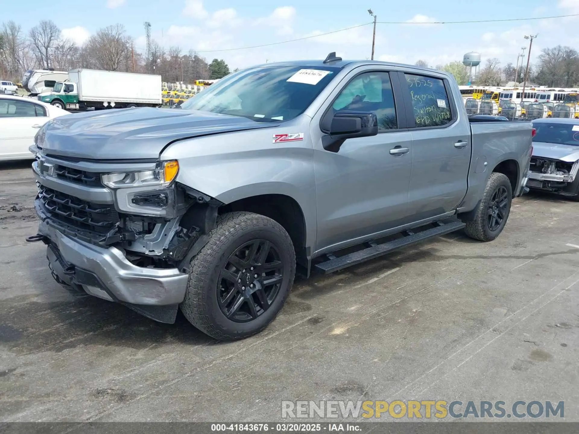 2 Photograph of a damaged car 2GCUDEED1R1247768 CHEVROLET SILVERADO 2024