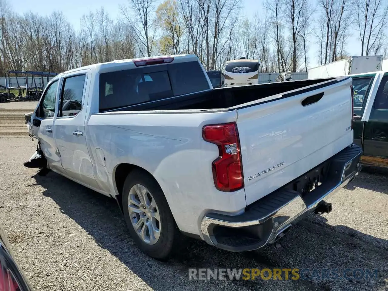 2 Photograph of a damaged car 2GCUDGED8R1150787 CHEVROLET SILVERADO 2024